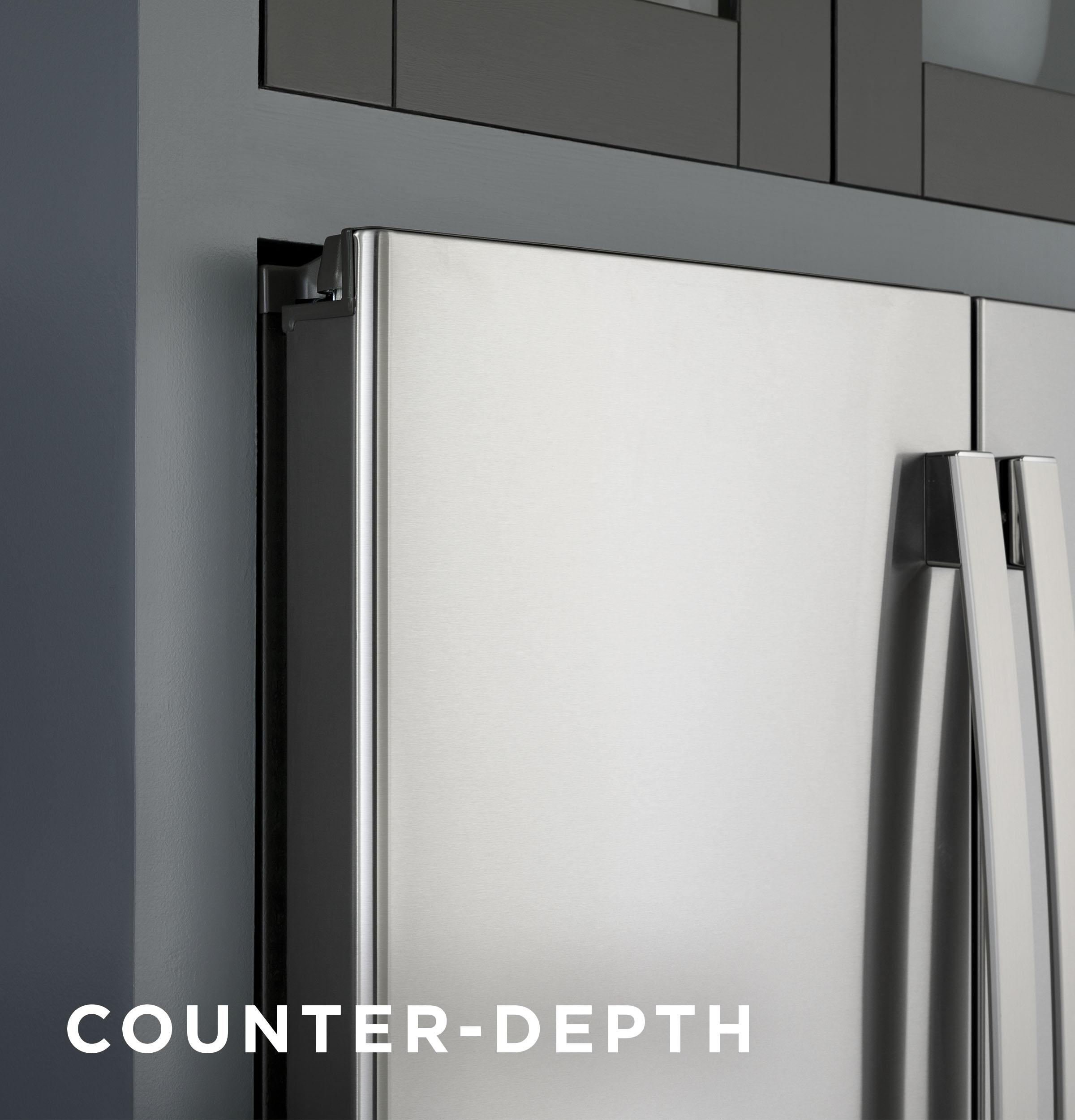 35.75" Counter Depth French Door 23.1 cu. ft. ENERGY STAR Refrigerator