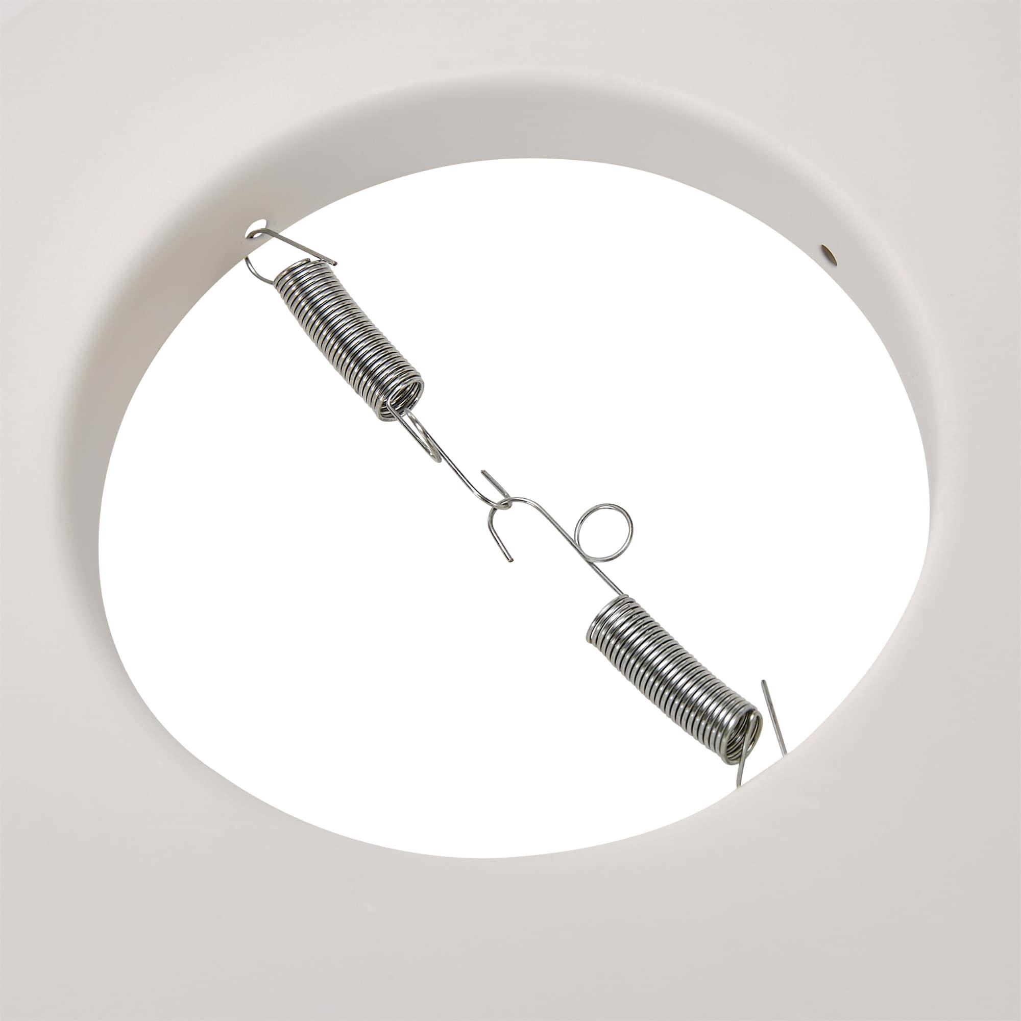 6'' White Open Recessed Trim