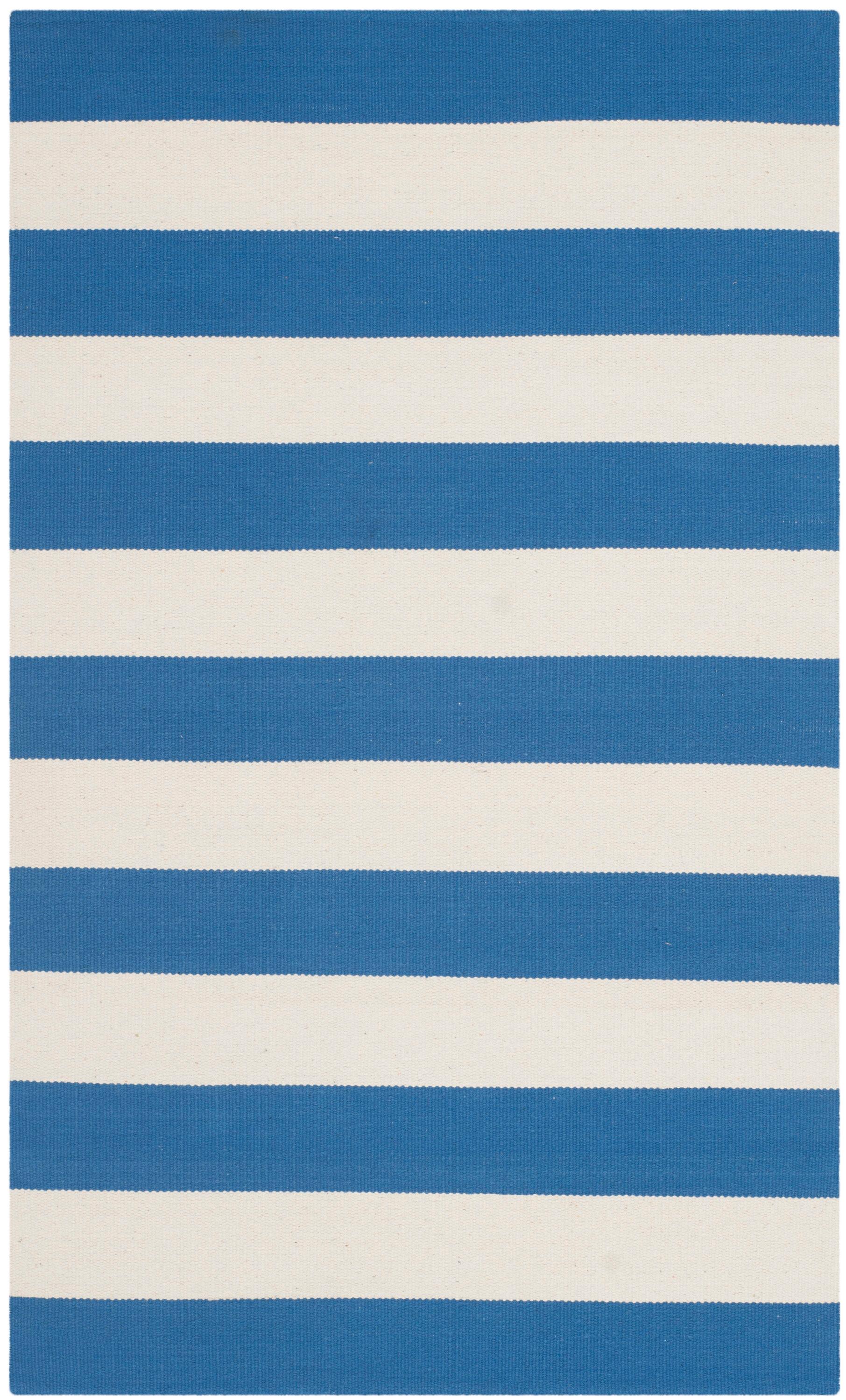 Montauk MTK712 Hand Woven Indoor Accent Rug - Blue/Ivory - 2'6"x4' - Safavieh