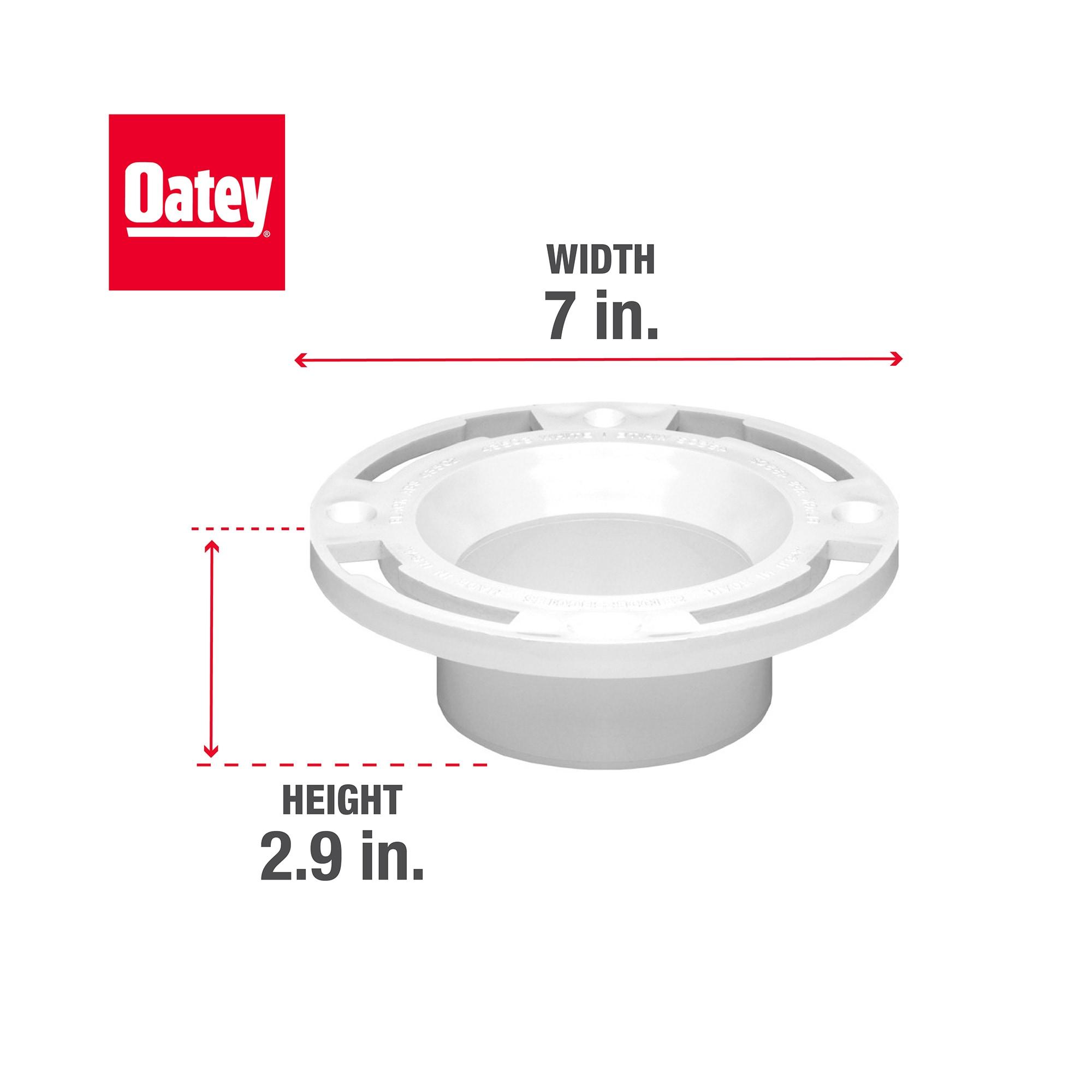 Oatey 43525 Pvc Long Pattern Flange