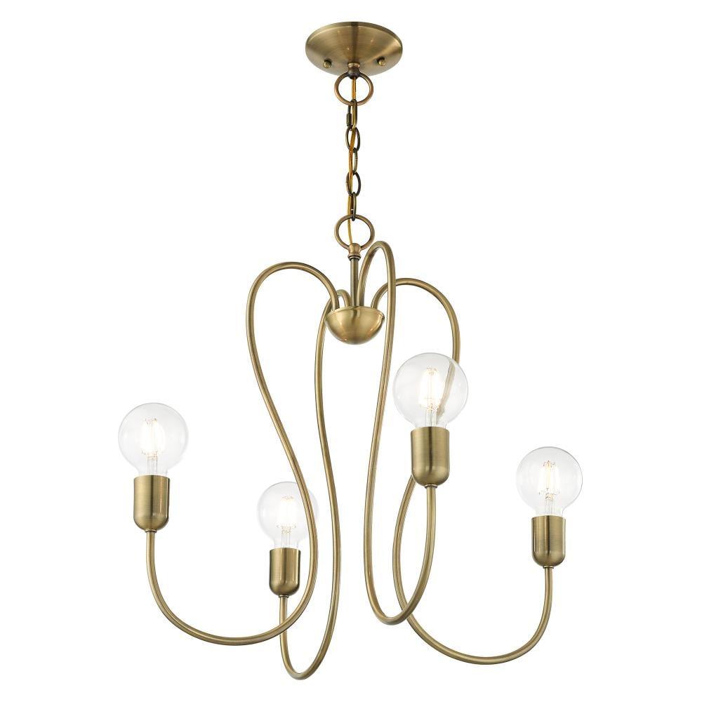 Livex Lighting - Lucerne - 4 Light Chandelier in New Traditional Style - 20