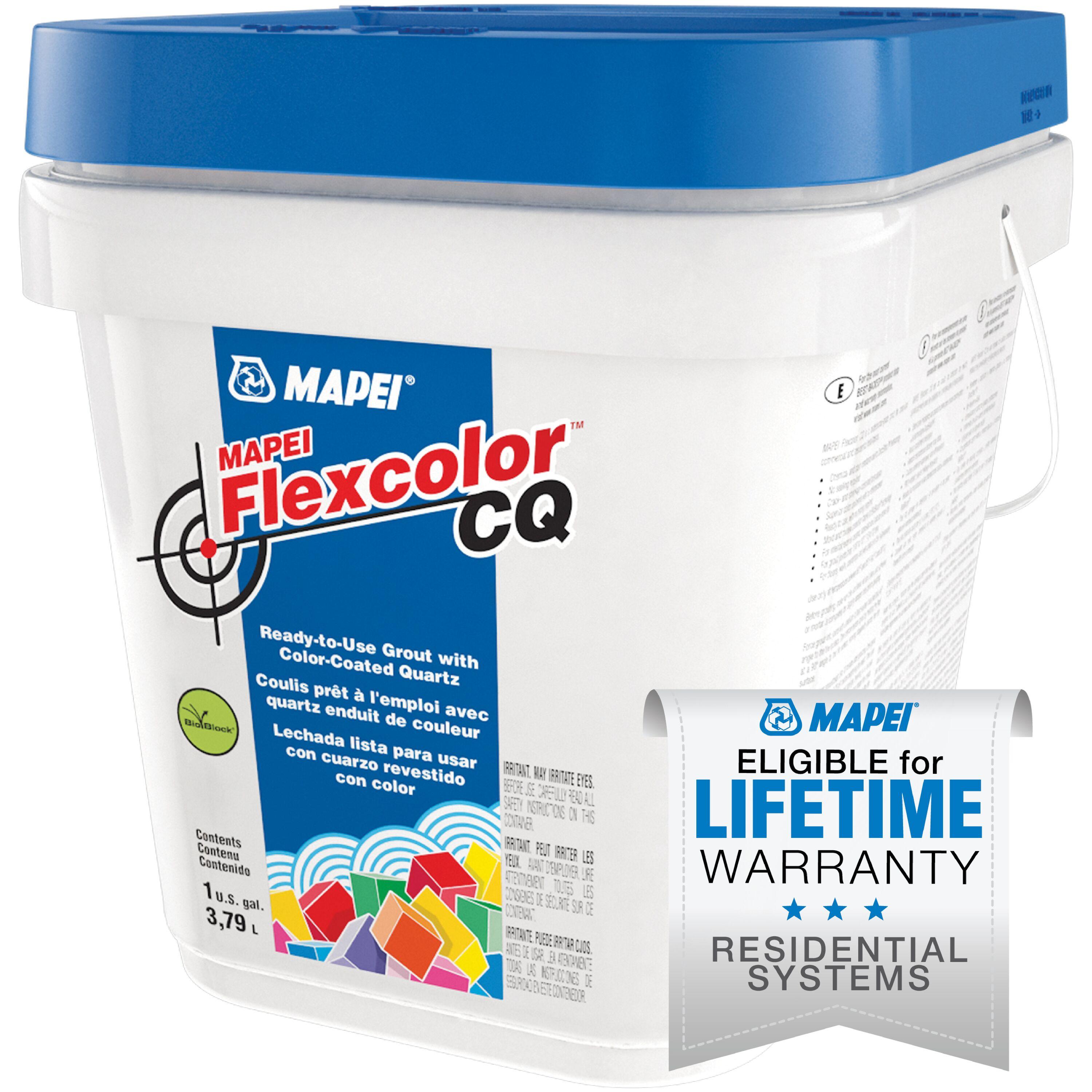 MAPEI Flexcolor CQ Black #5010 Sanded Acrylic Premix Grout (1-Gallon)