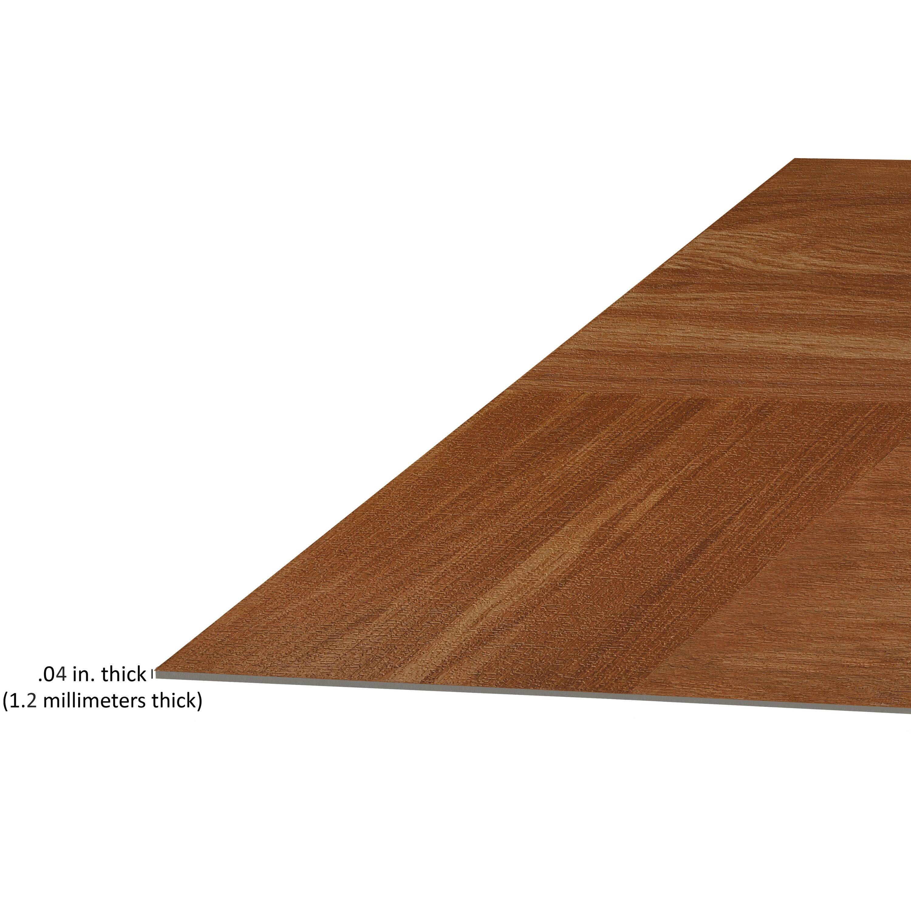 Achim Nexus 12"x12" 1.2mm Peel & Stick Vinyl Floor Tiles 20 Tiles/20 Sq. Ft. Oak Parquet
