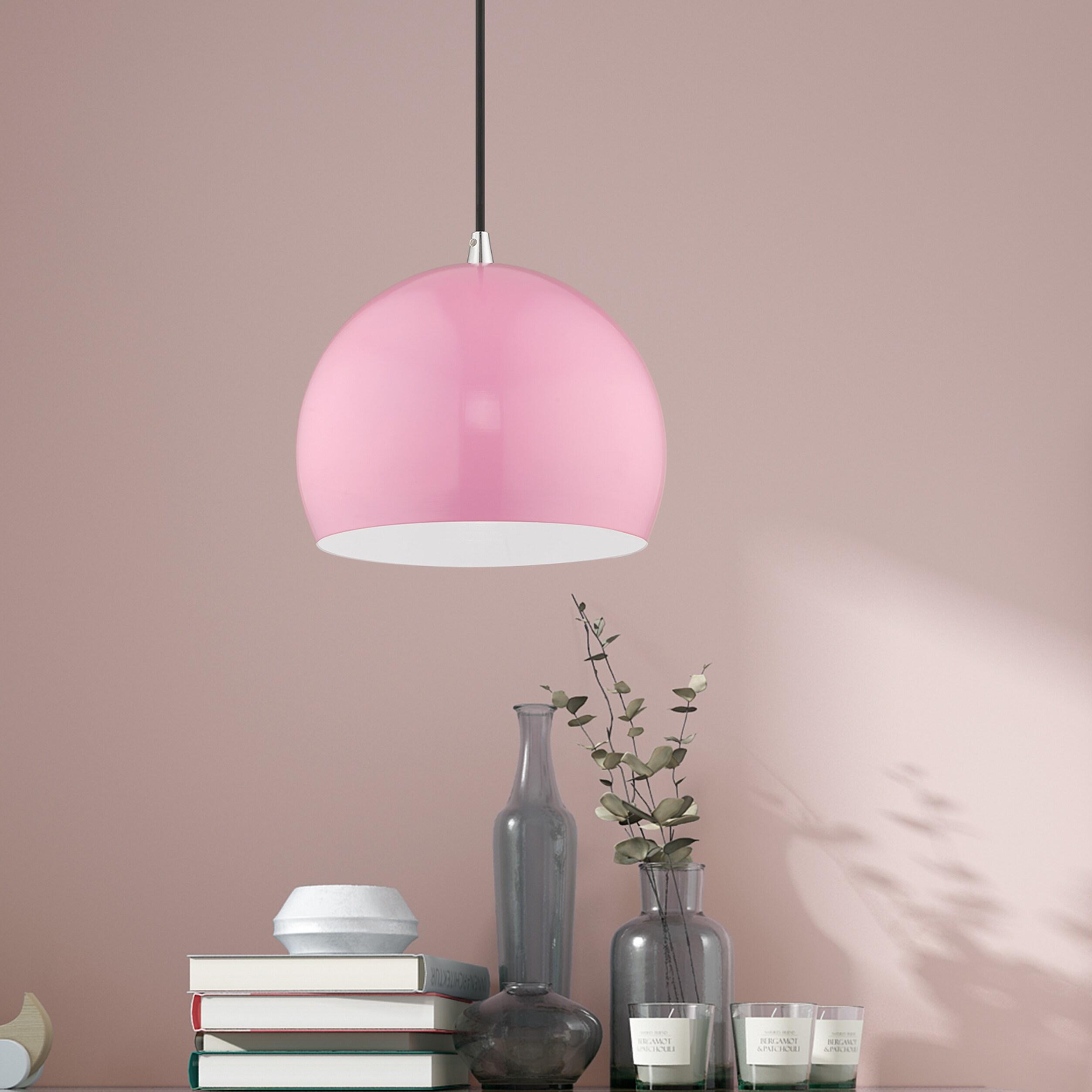 Schultz Single Light Metal Dimmable Pendant