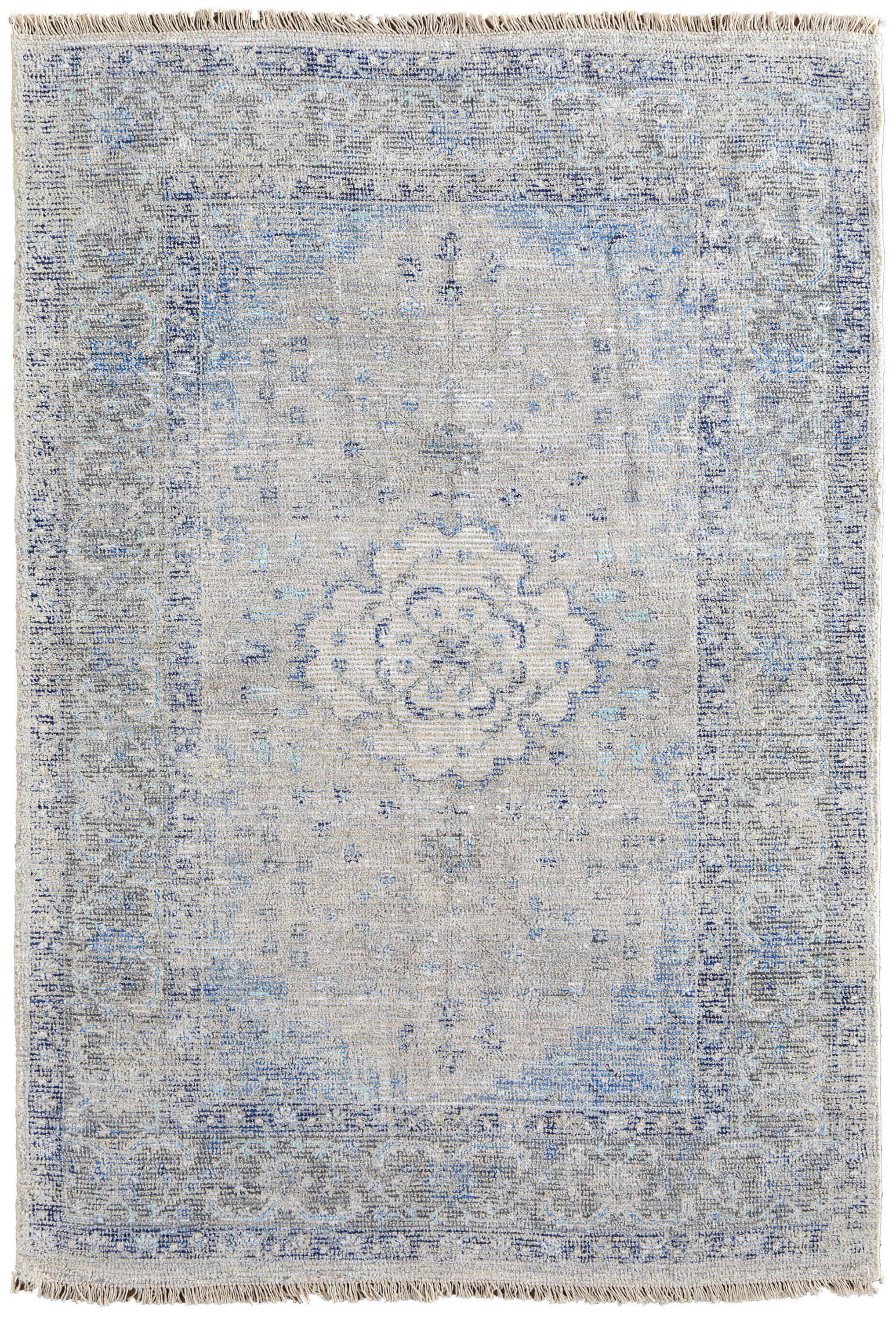 Beech Handwoven Wool-Blend Rug - 2' x 3'