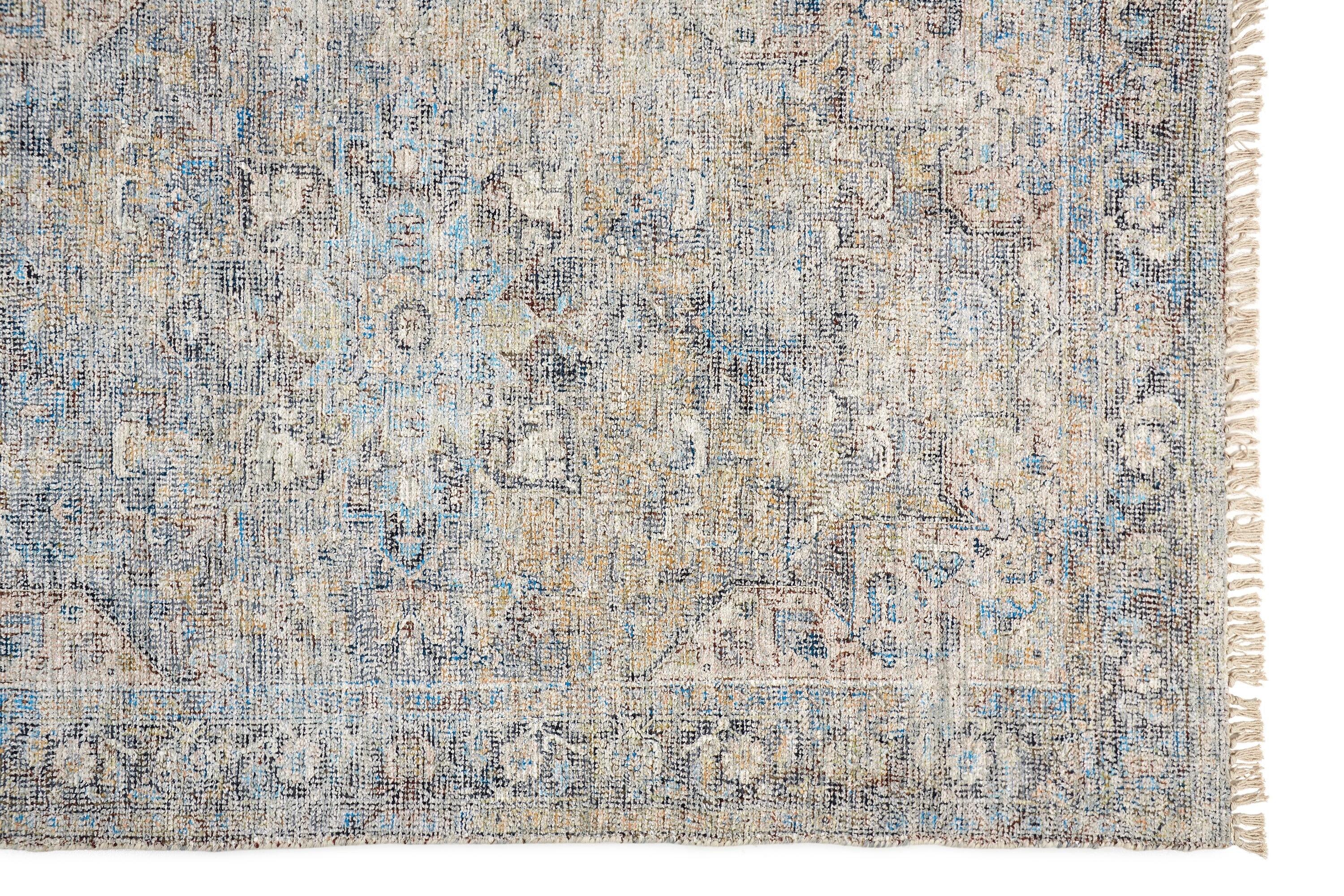 Beech Handwoven Wool-Blend Rug - 2' x 3'