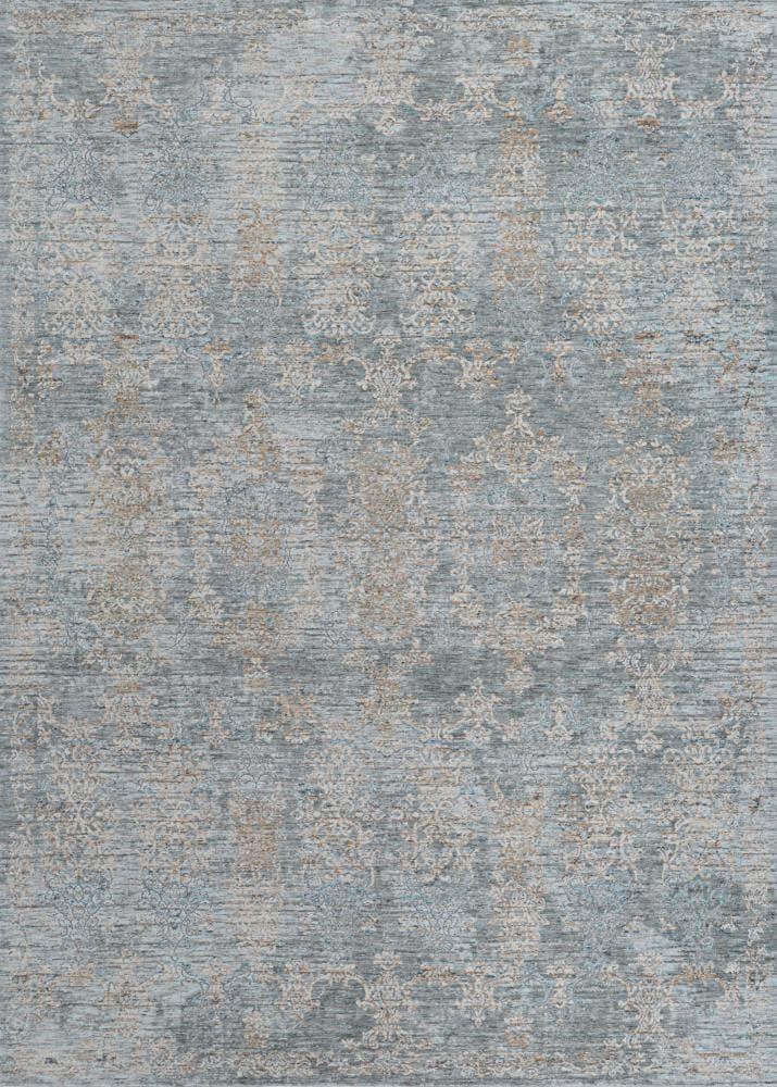 Couristan Couture Renaissance Area Rug, 7'10" x 10'9", Pewter-Mode Beige