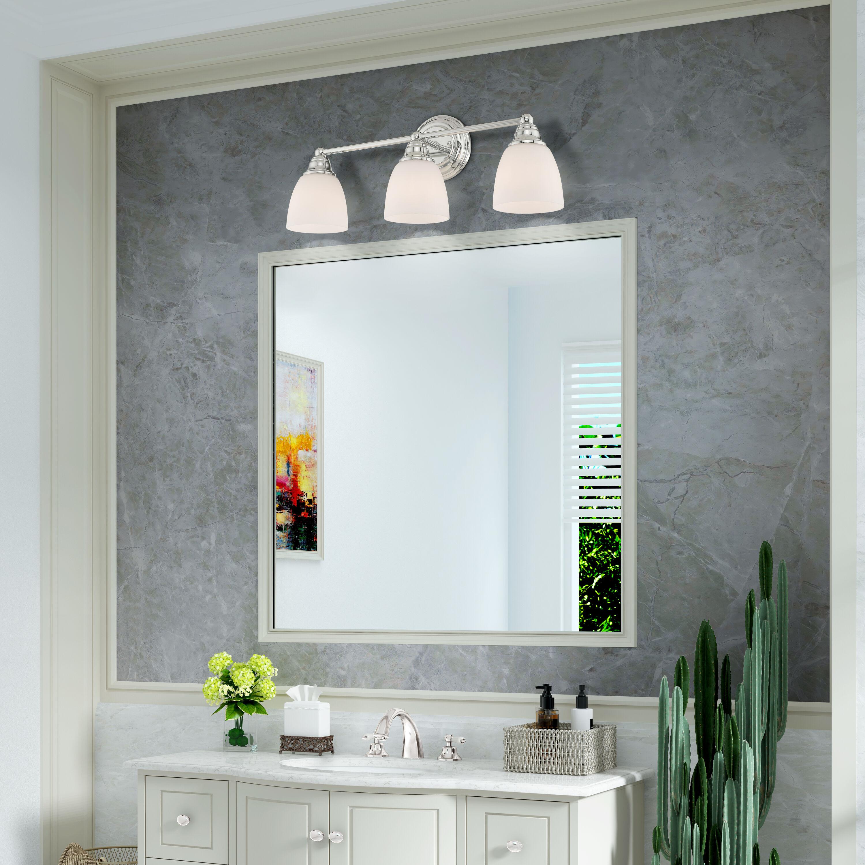Livex Lighting Somerville 3 - Light Vanity in  Polished Chrome
