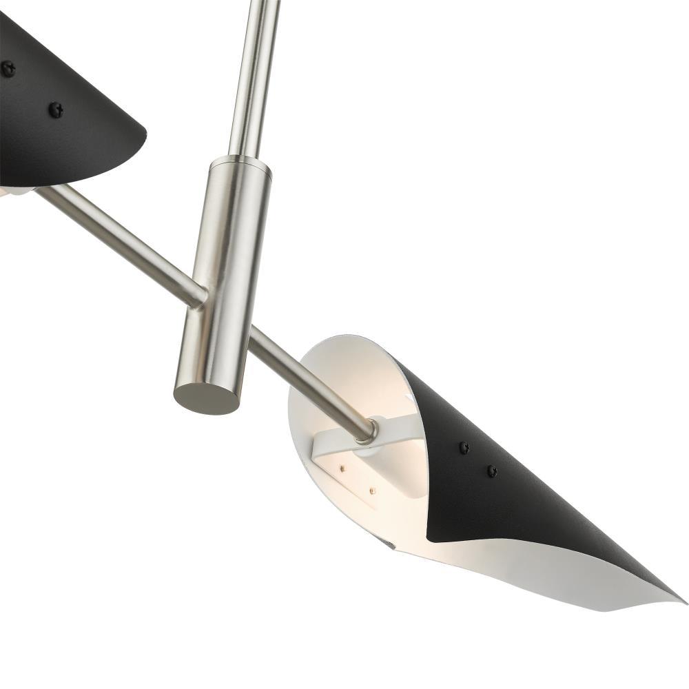 Livex Lighting Capistrano 2 - Light Chandelier in  Brushed Nickel