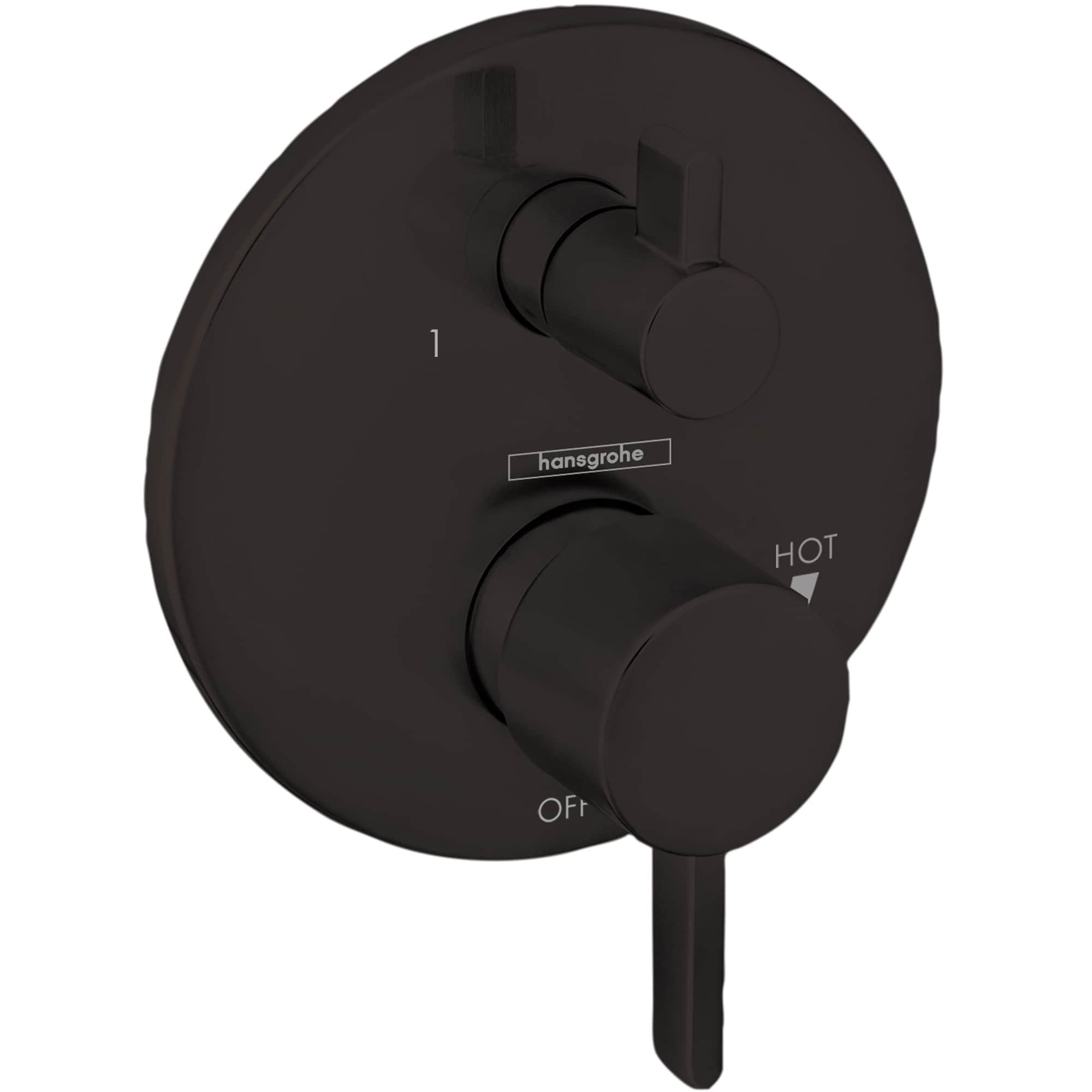 Ecostat HG S Pressure Balance Diverter Faucet Trim with Lever Handle