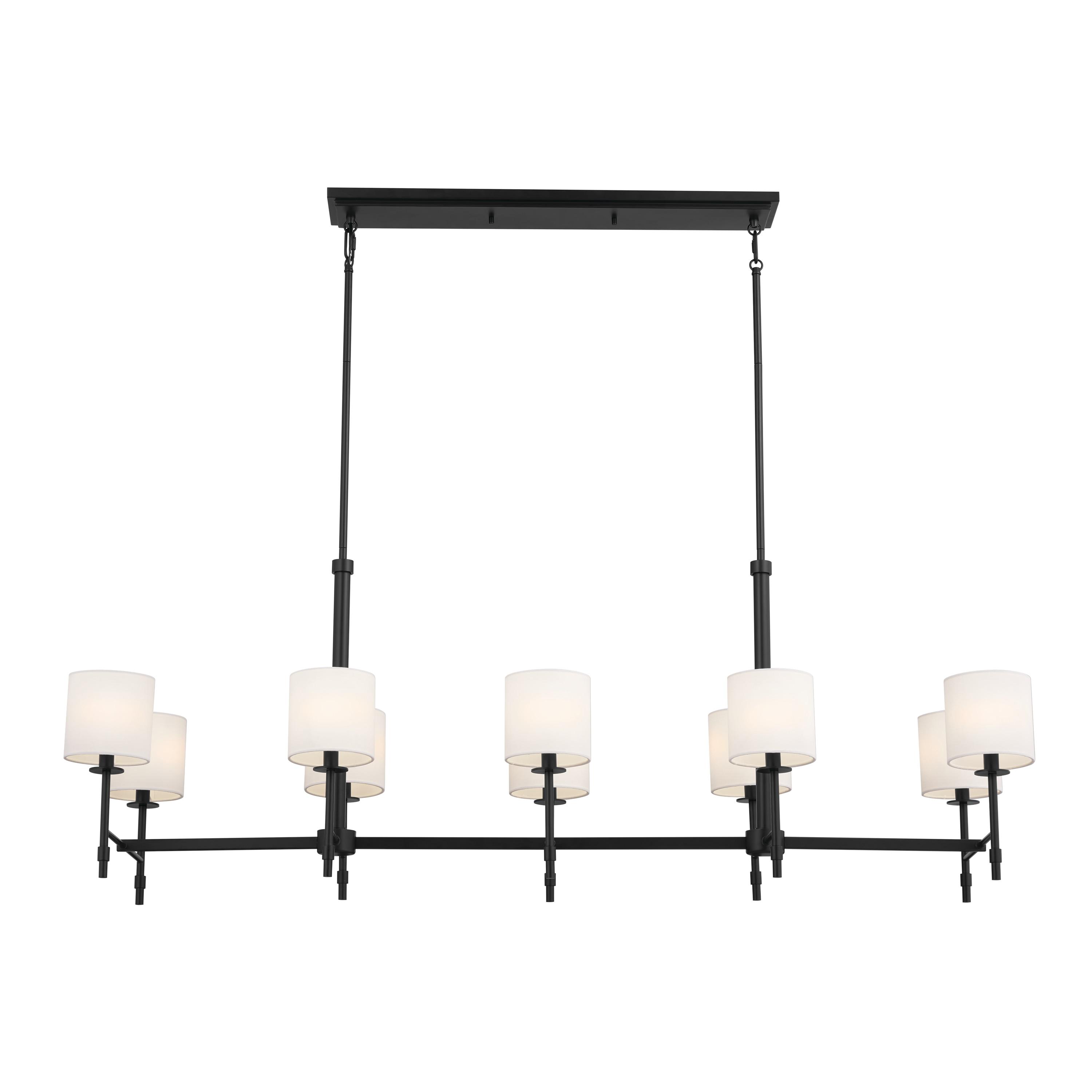 Kichler Lighting Ali 10 - Light Chandelier in  Black