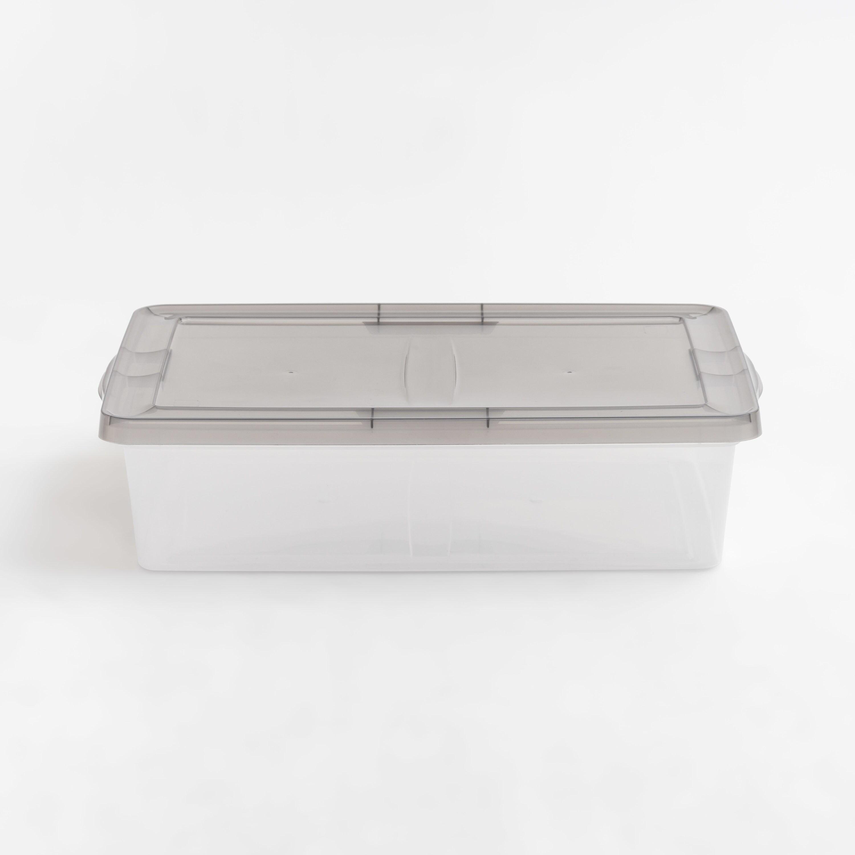 IRIS 28qt Snap Top Plastic Storage Bin