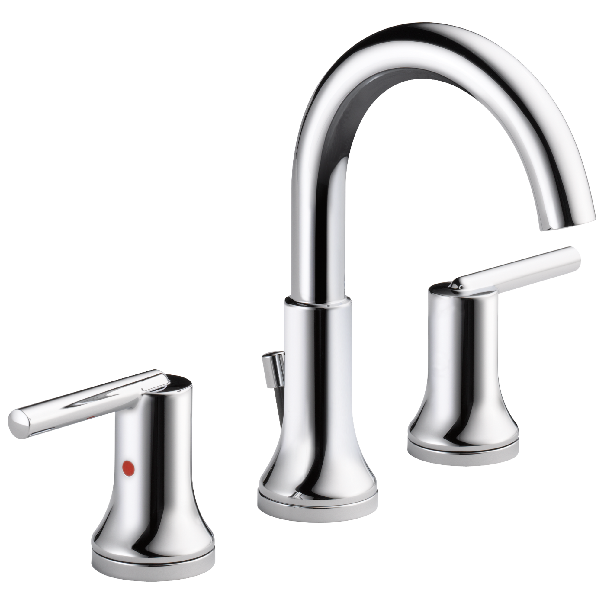 Trinsic Widespread Bathroom Faucet 3 Hole, 2-handle Bathroom Sink Faucet with Drain Assembly