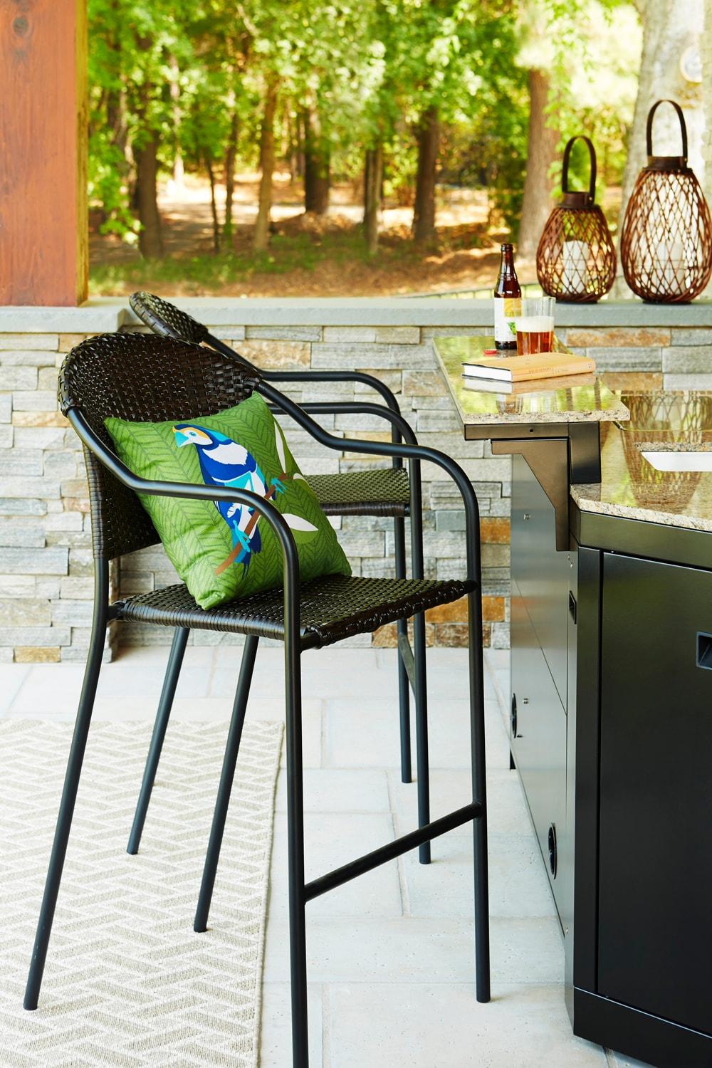 Charbroil Medallion Series Modular Outdoor Kitchen Granite Bar Top Component