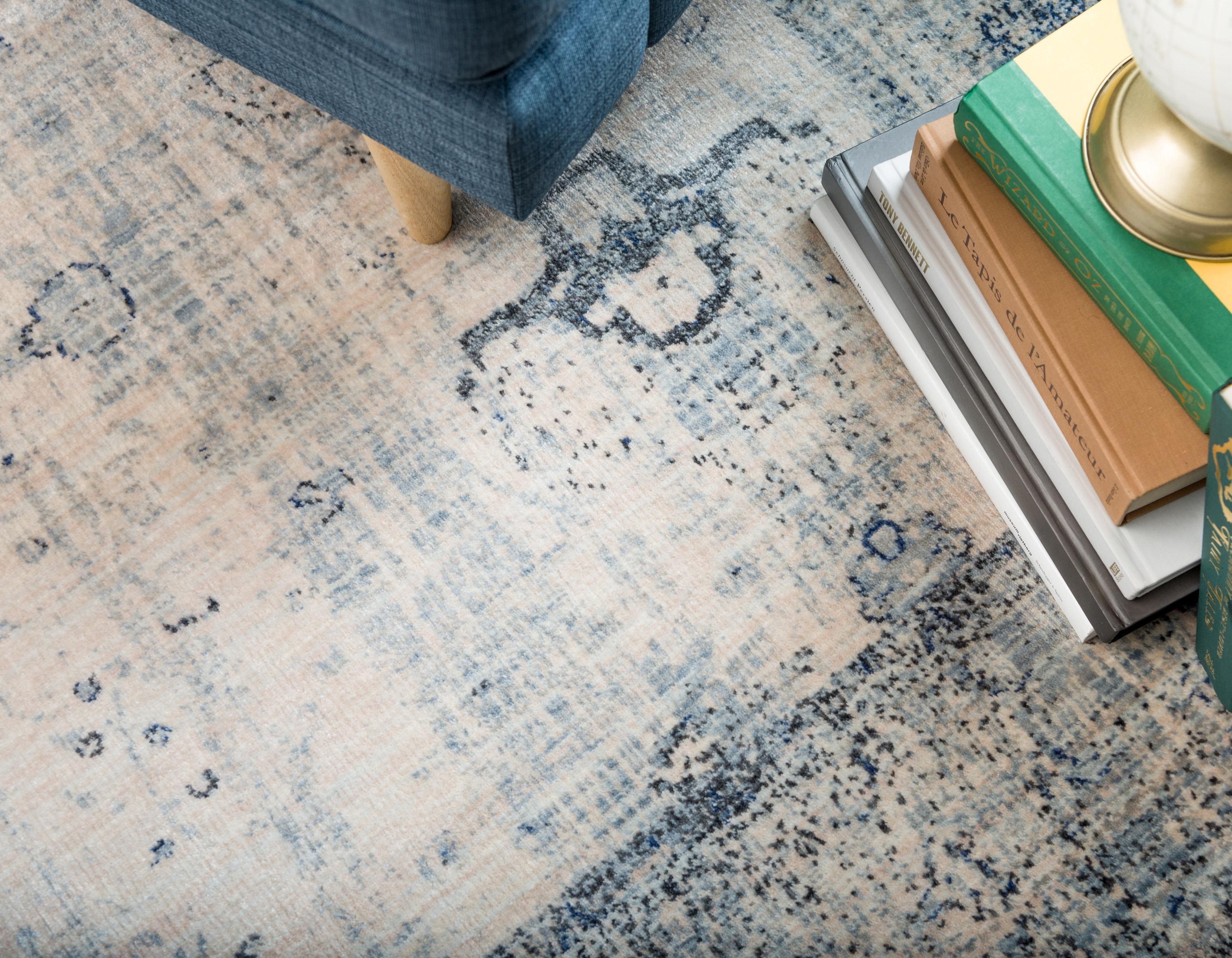 Unique Loom Asheville Collection Area Rug - Barrington (5' 1" x 8' Rectangle Gray/Beige)