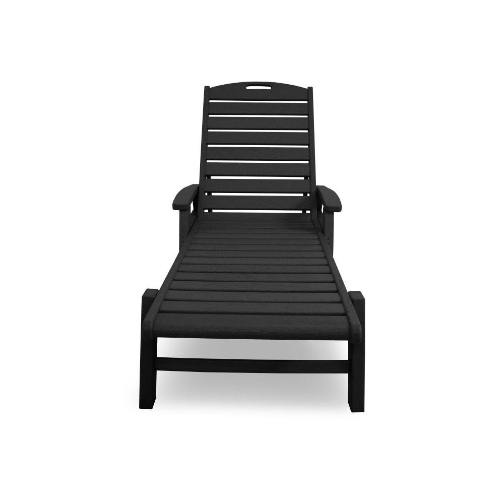 Yacht Club Chaise with Arms - Stackable