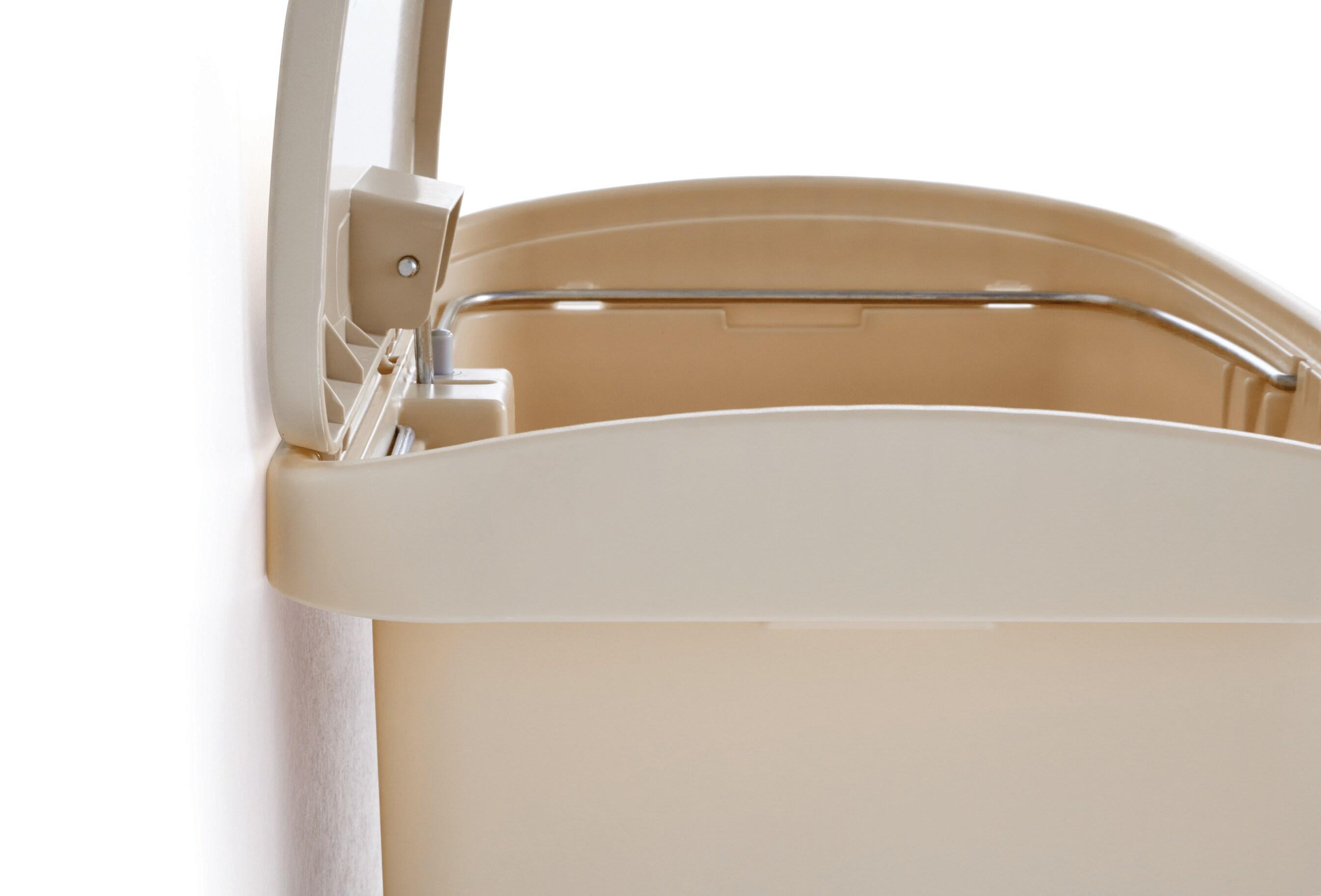 Rubbermaid Commercial Products Slim Jim Plastic Step On Trash Can - 13 Gallons