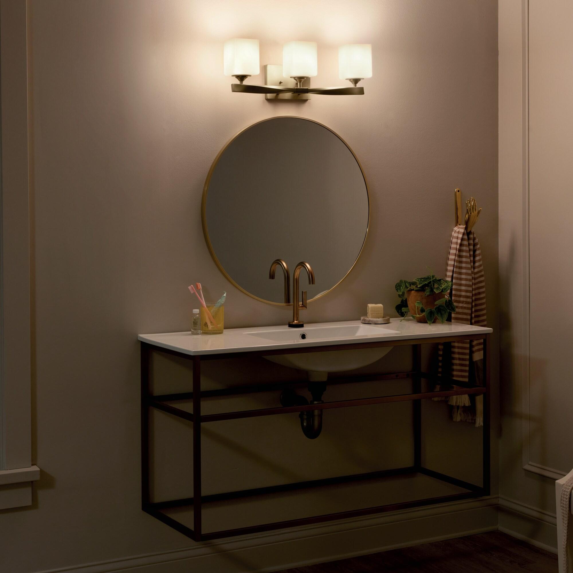 Kichler Lighting Marette 3 - Light Vanity in  Champagne Bronze