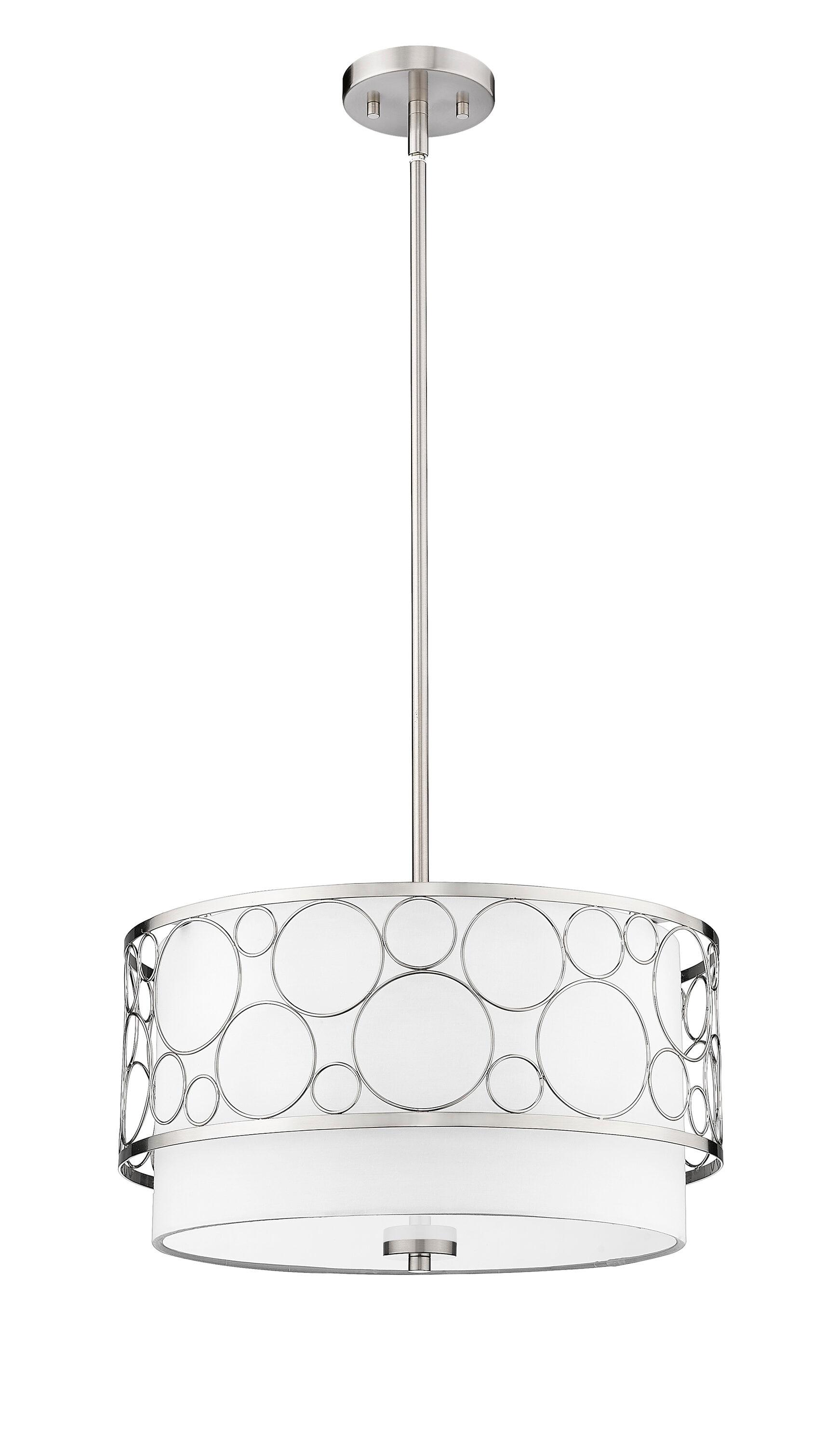 Z-Lite Kendall 3 - Light Pendant in  Brushed Nickel