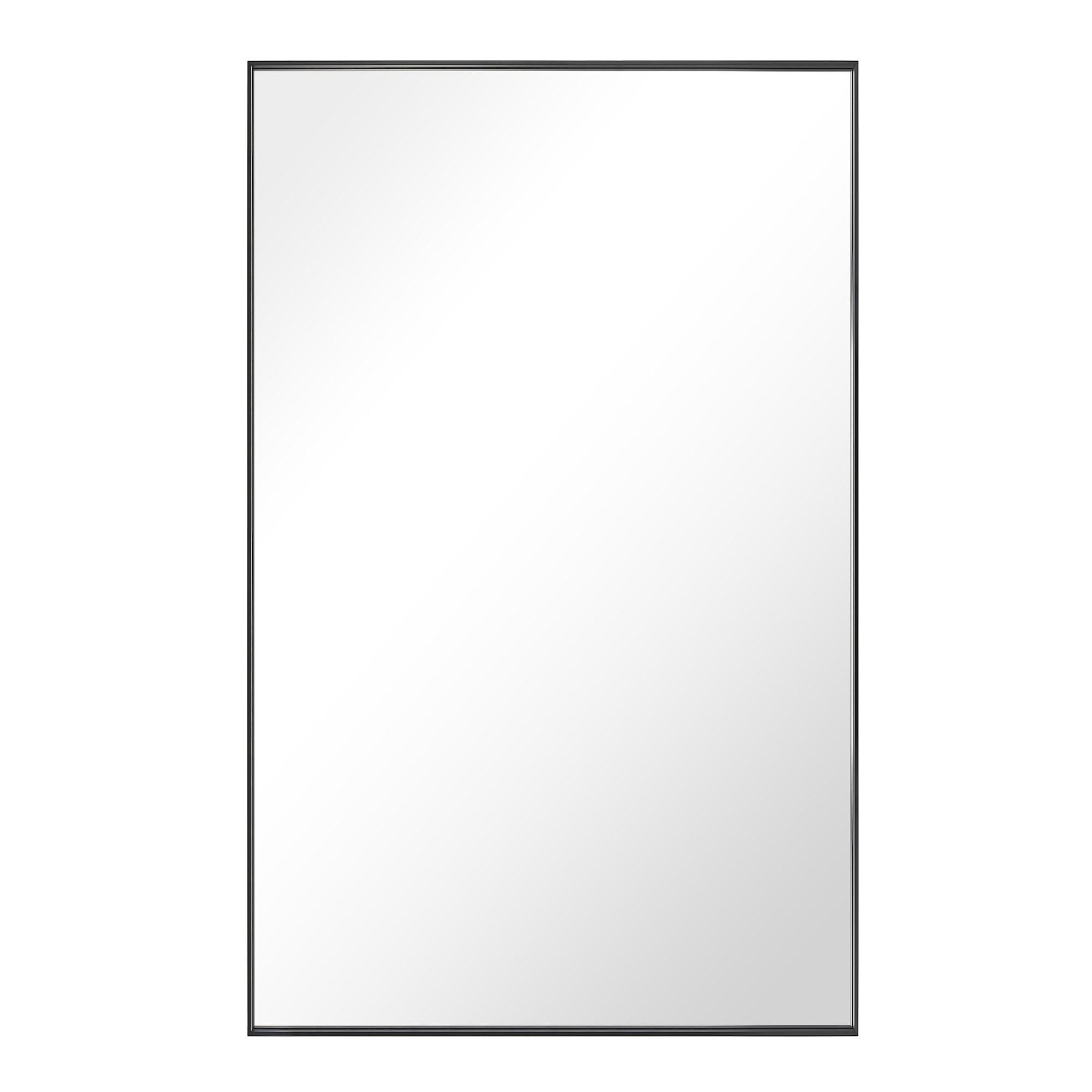 Ledel Modern & Contemporary Rectangle Bathroom Vanity Mirror Metal Framed Wall Mirror