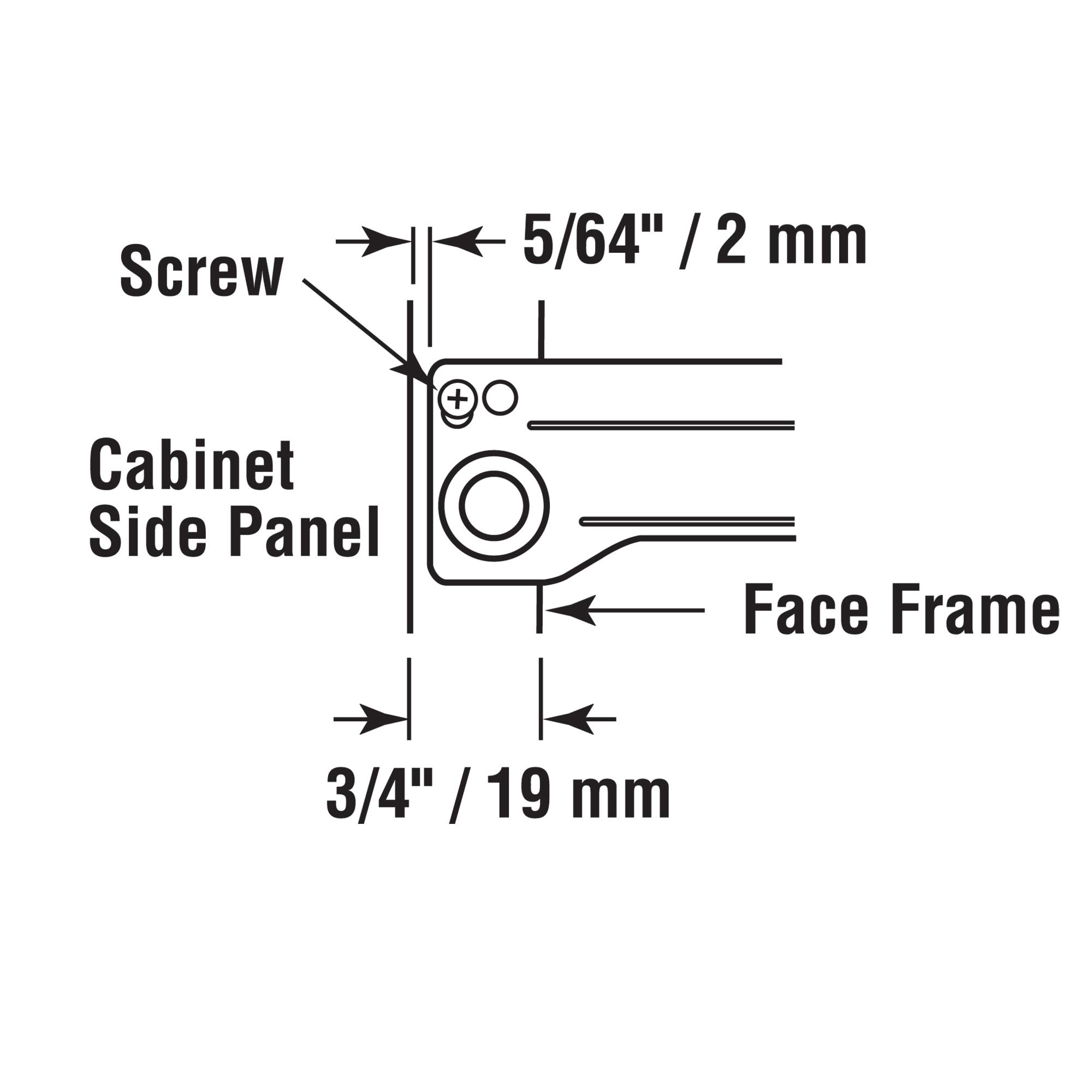 Drawer Slide Kit  Replace Drawer Track Hardware  Self-Closing Design Fits Most Bottom/ Side-Mounted Drawer Systems 17-3/4 In. Steel Tracks, Plastic Wheels, White (1 Pair)