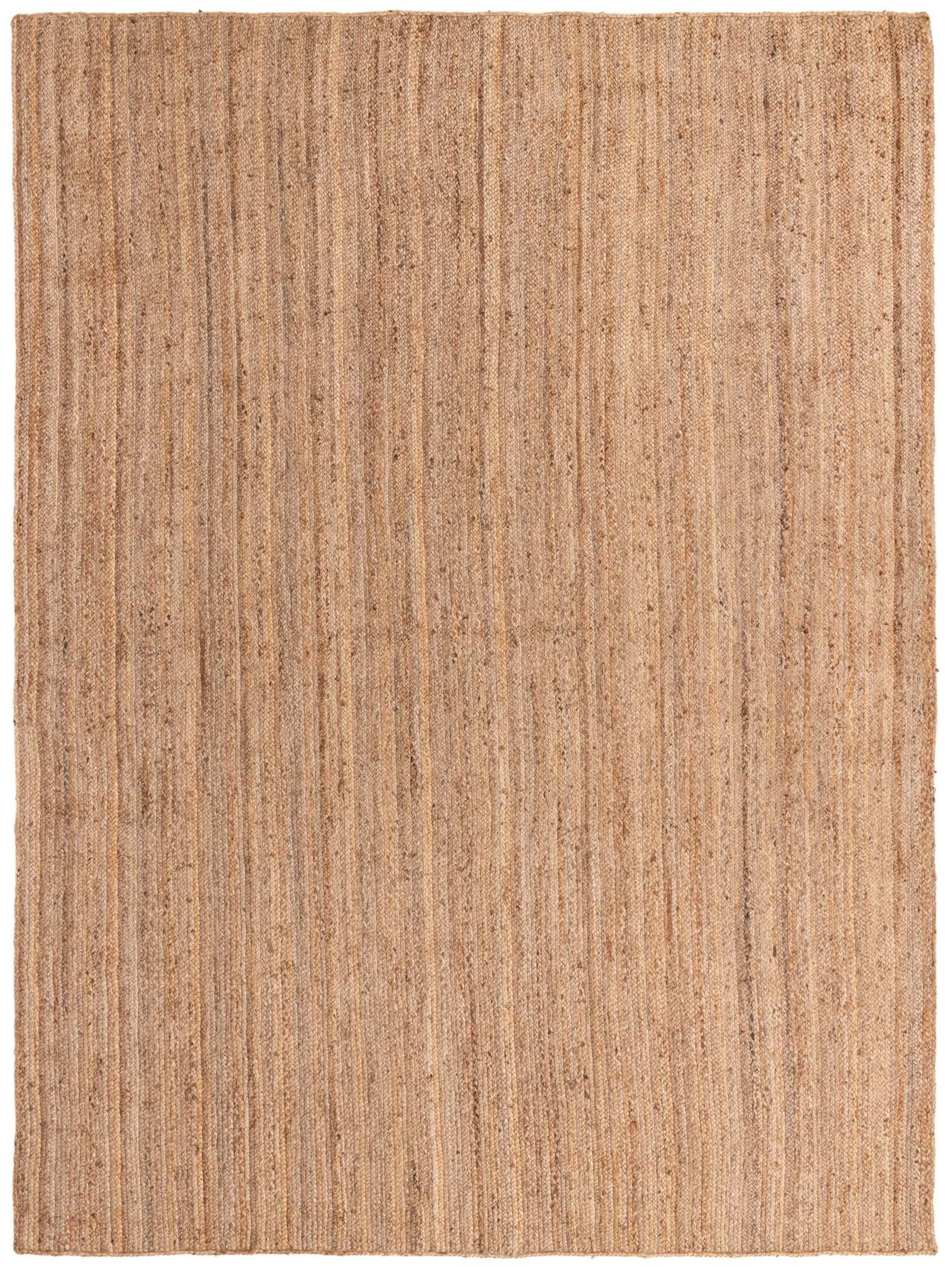 Unique Loom Braided Jute Collection Area Rug - Dhaka (10'  x 14' 1" Rectangle Natural)