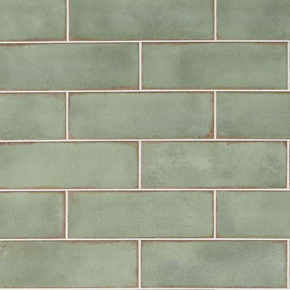 Santa Fe 4" x 12" Ceramic Fabric Look Subway Tile