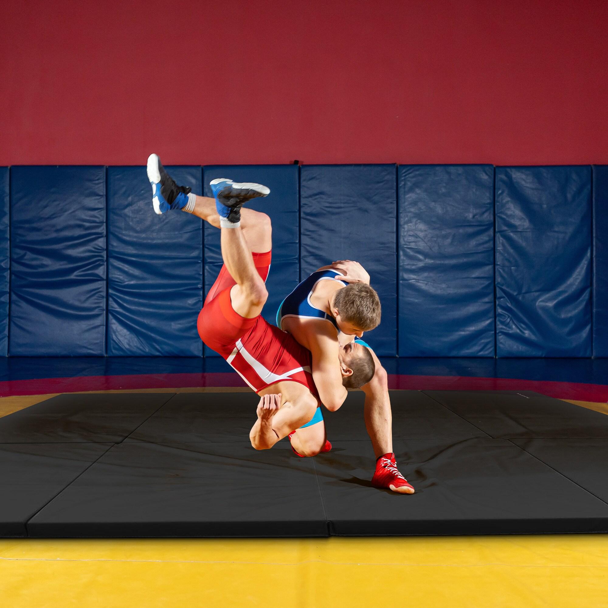 BalanceFrom Fitness BalanceFrom Fitness All Purpose Folding Gymnastics Gym Exercise Mat for Yoga, Aerobics, Pilates, and Martial Arts