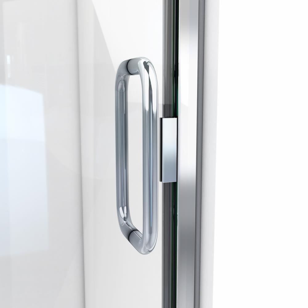 MP Swinging 24" x 73" Hinged Semi-Frameless Shower Door