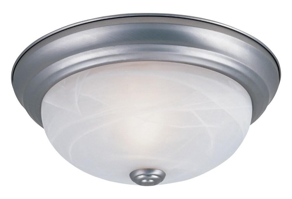 Designers Fountain 11 inch 2-Light Pewter Flush Mount Ceiling Light, 1257S-PW-AL