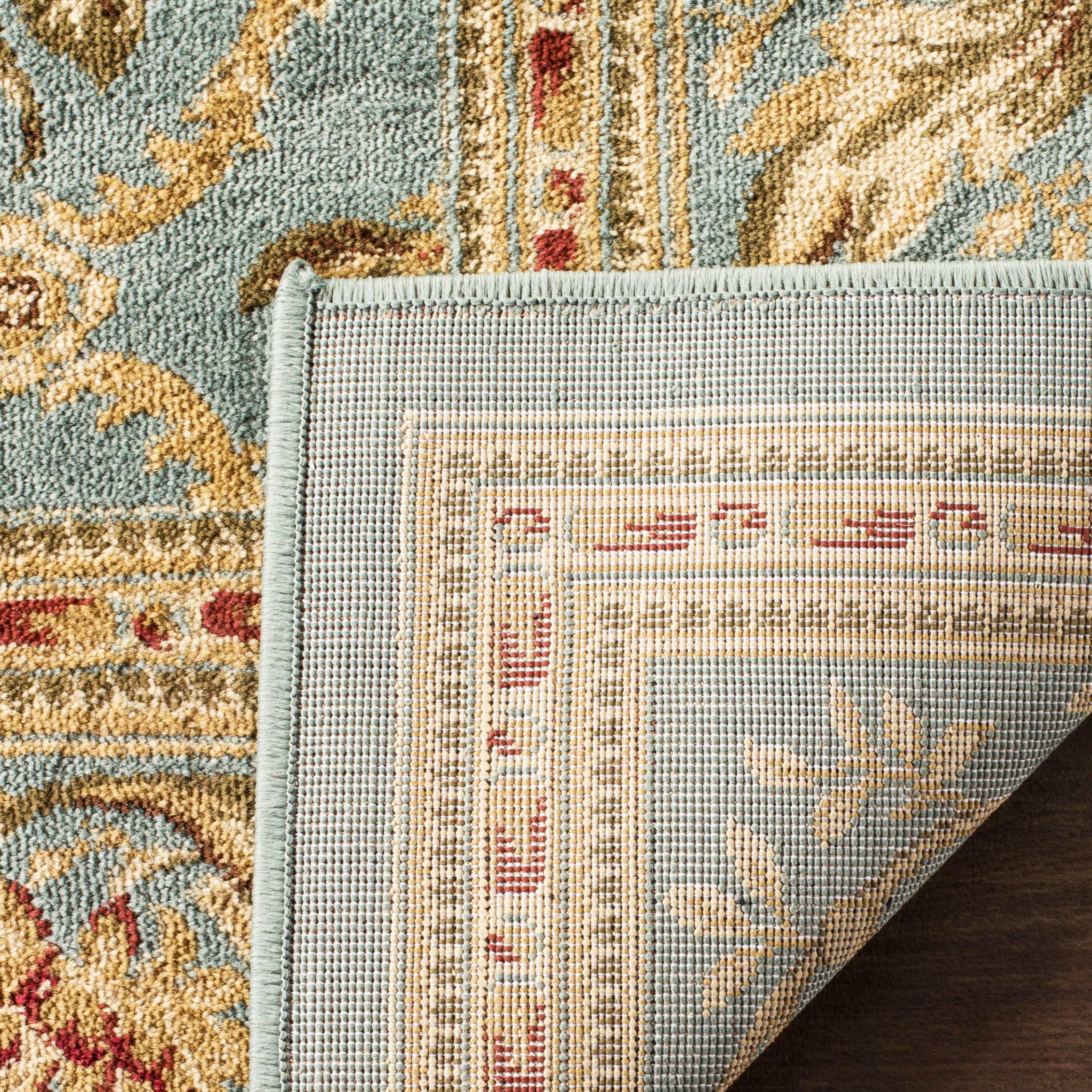 Lyndhurst LNH556 Power Loomed Area Rug - Blue/Blue - 5'3"x7'6" - Safavieh.