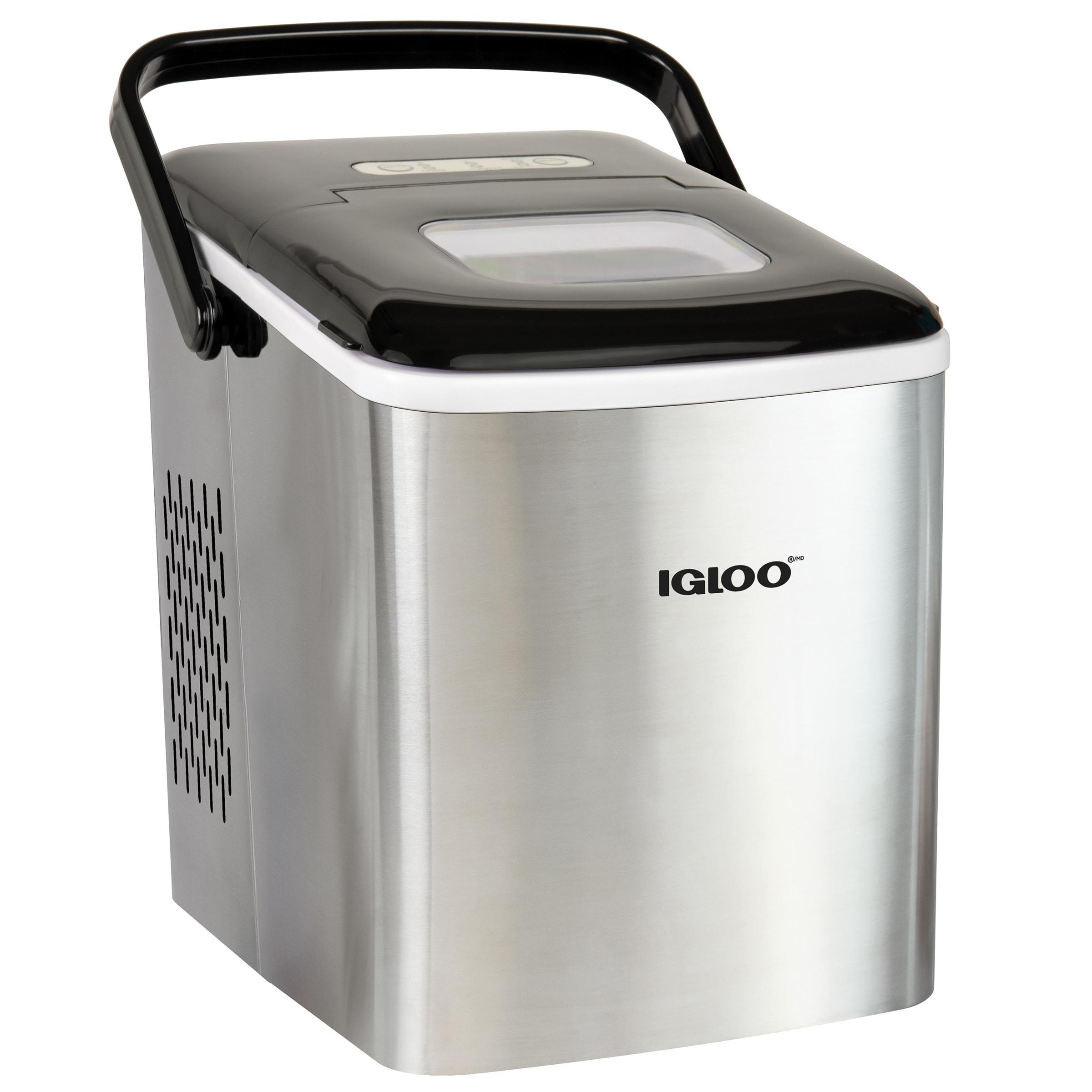 Igloo Igloo 26-Pound Automatic Self-Cleaning Portable Countertop Ice Maker Machine With Handle