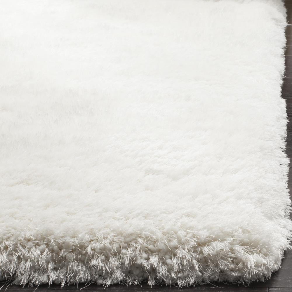Luxe Shag SGX160 Hand Tufted Indoor Area Rug - Ivory - 5'x8' - Safavieh