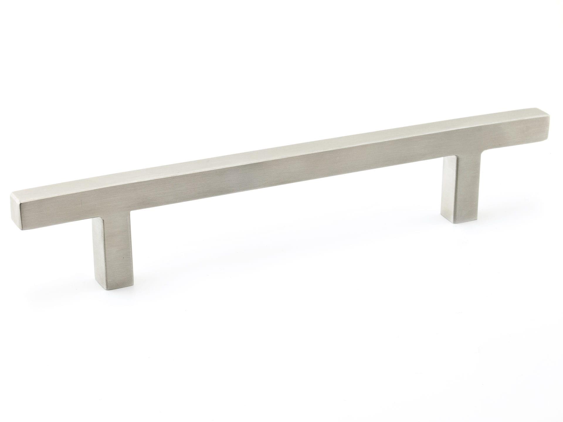 Richelieu Sunset 5-1/16-in , 128mm Center to Center Stainless Steel Rectangular Handle