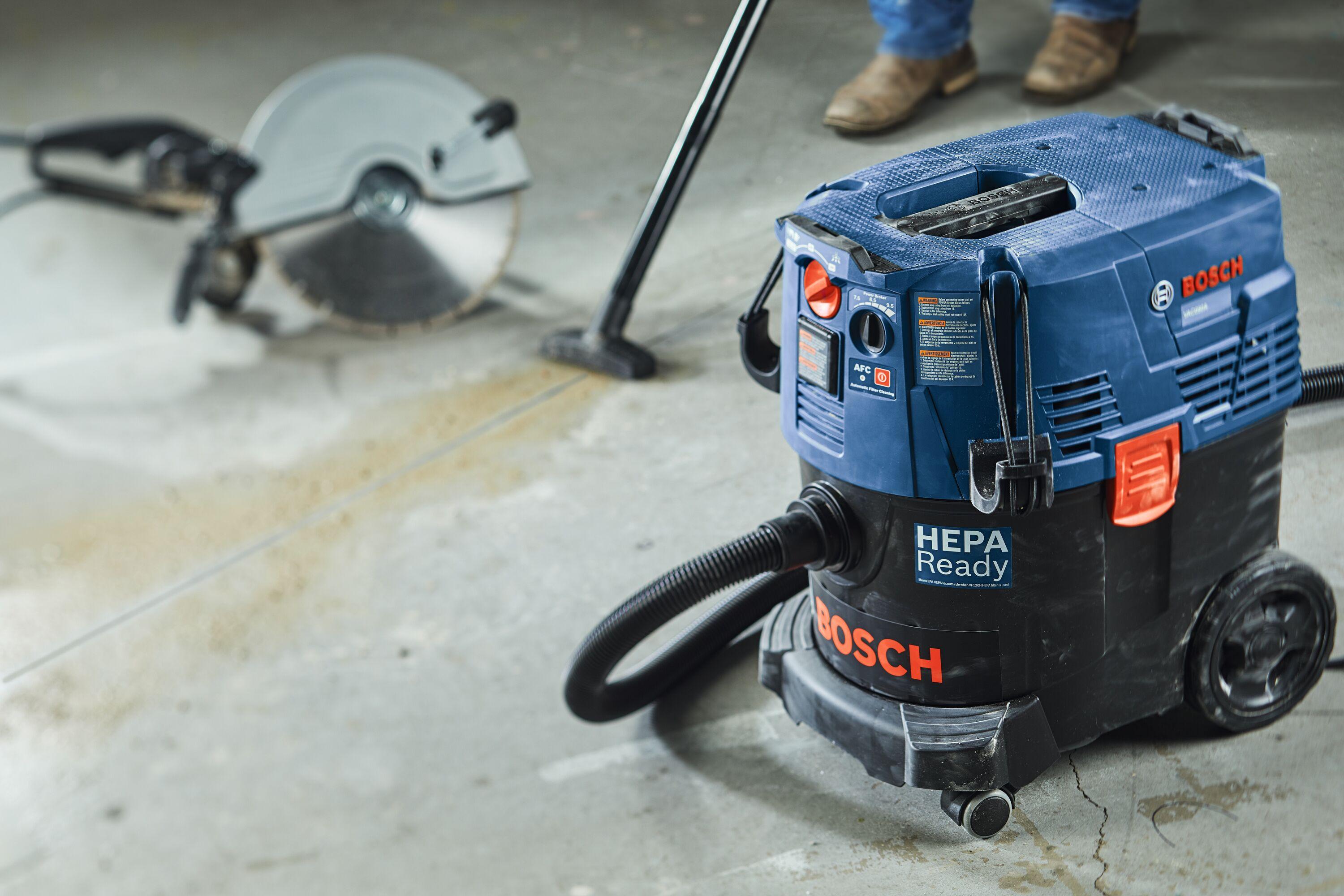 Bosch 9-gallon Wet/Dry Self-cleaning Dust Collector with HEPA Filter