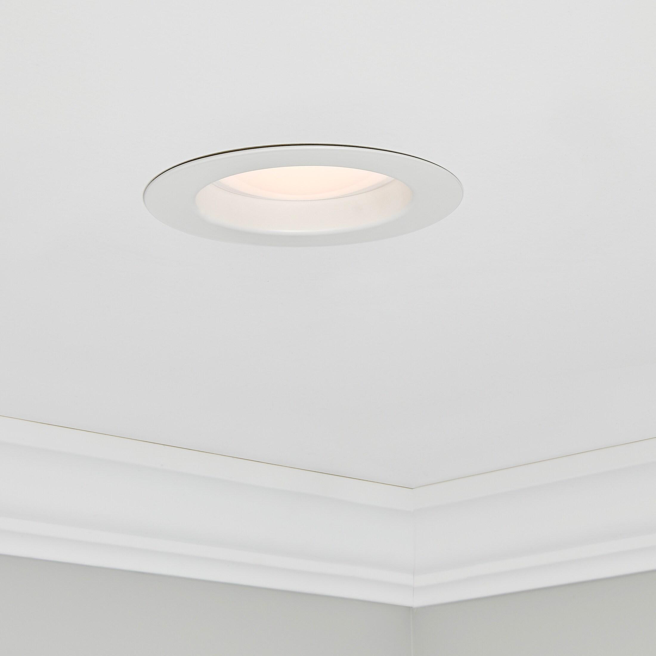 Luvoni 4 inch Smart Wifi LED Retrofit Downlight, 700 Lumens, Dimmable, Multi CCT 2700-6000K, E26 Adapter included, Compatible with Alexa/Google Home by Maxxima