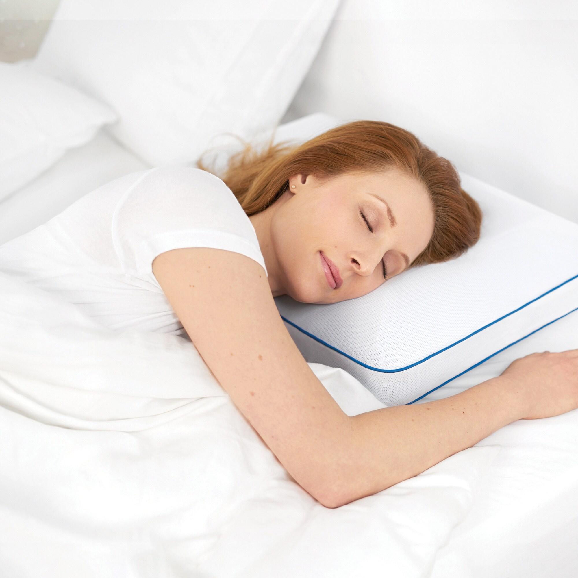Sleep Innovations Gel Memory Foam Medium Cooling Pillow