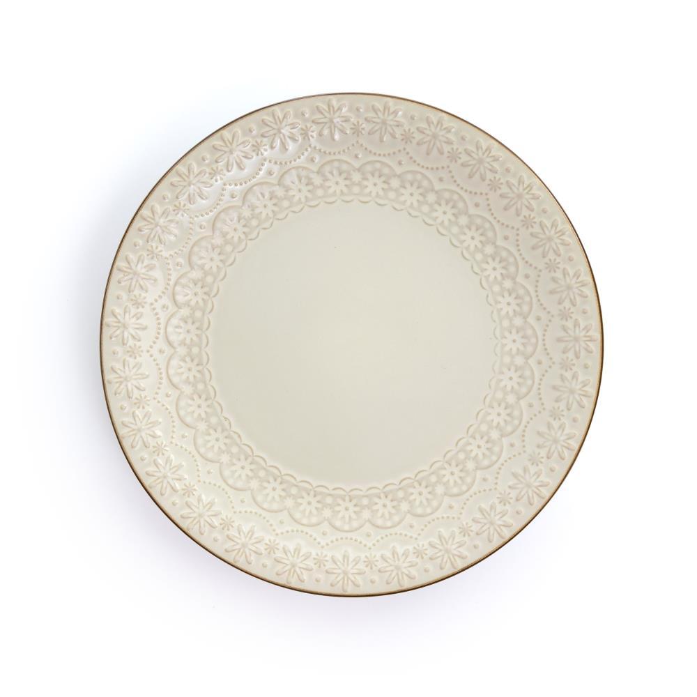 Elama 16 Piece Stoneware Dinnerware Set - Service for 4