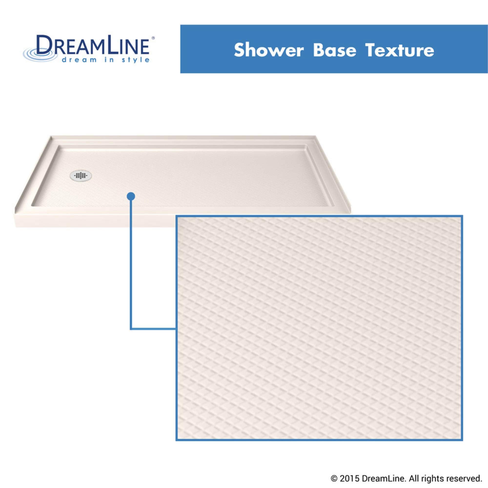 Infinity-Z 60" W x 74.75" H Framed Sliding Shower Kit