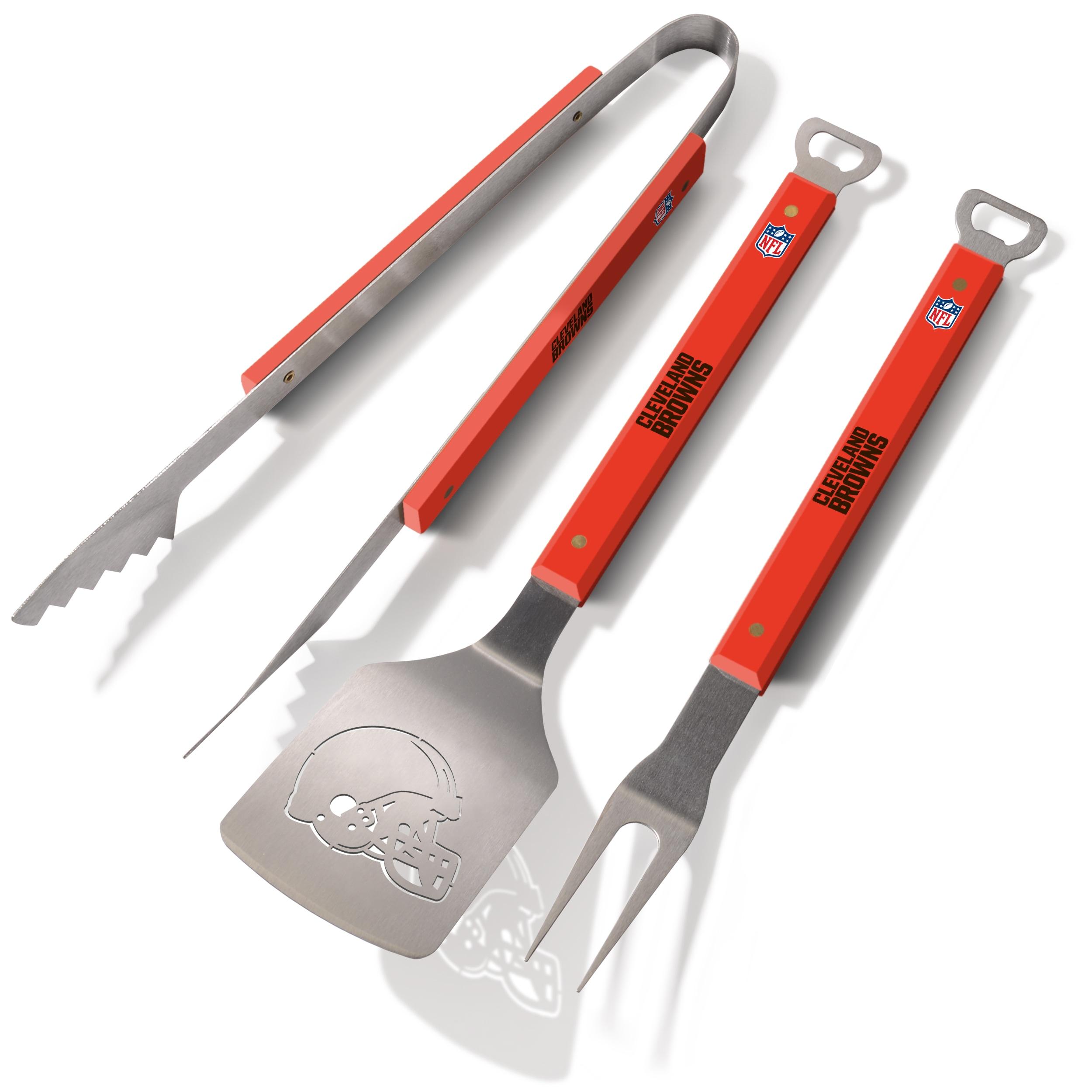 YouTheFan Stainless Steel Grilling Tool Set