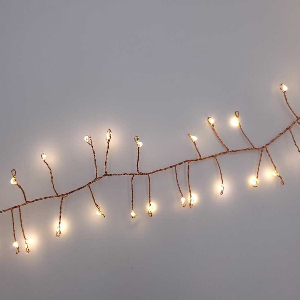 Battery Operated Warm White LED Fairy String Lights