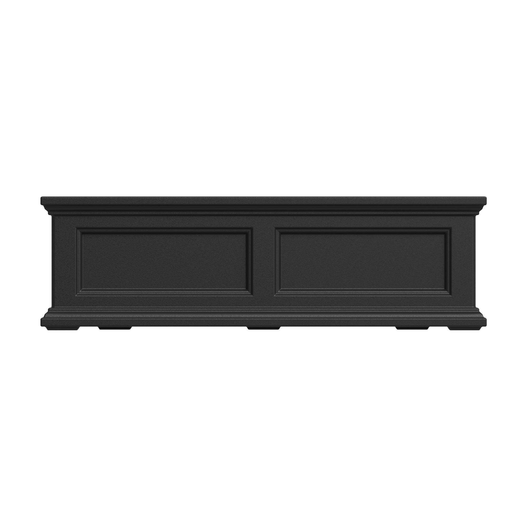 The Anastasiya Resin Window Box Planter with Water Reservoir
