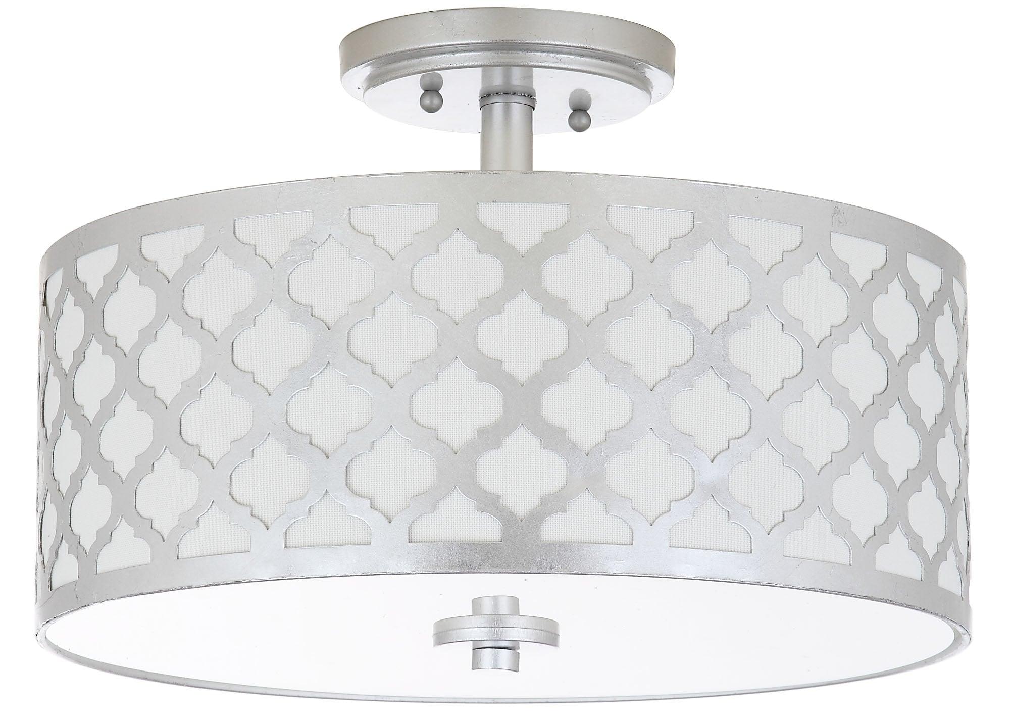 Kora Flush Mount - FLU4000 - Silver - Safavieh