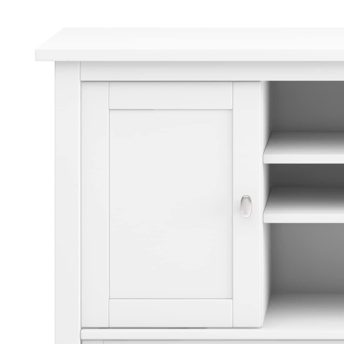 Simpli Home Warm Shaker SOLID WOOD TV Media Stand iFor TVs up to 50 inches