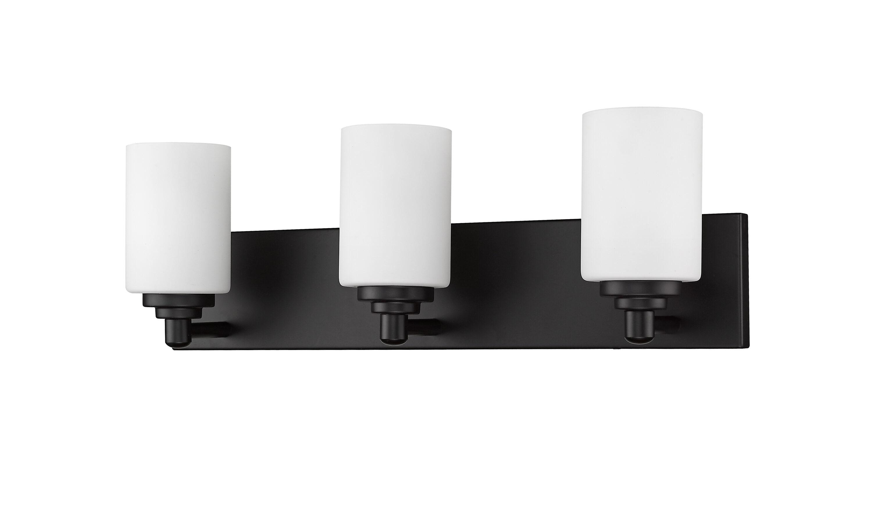 Z-Lite Soledad 3 - Light Vanity in Matte Black