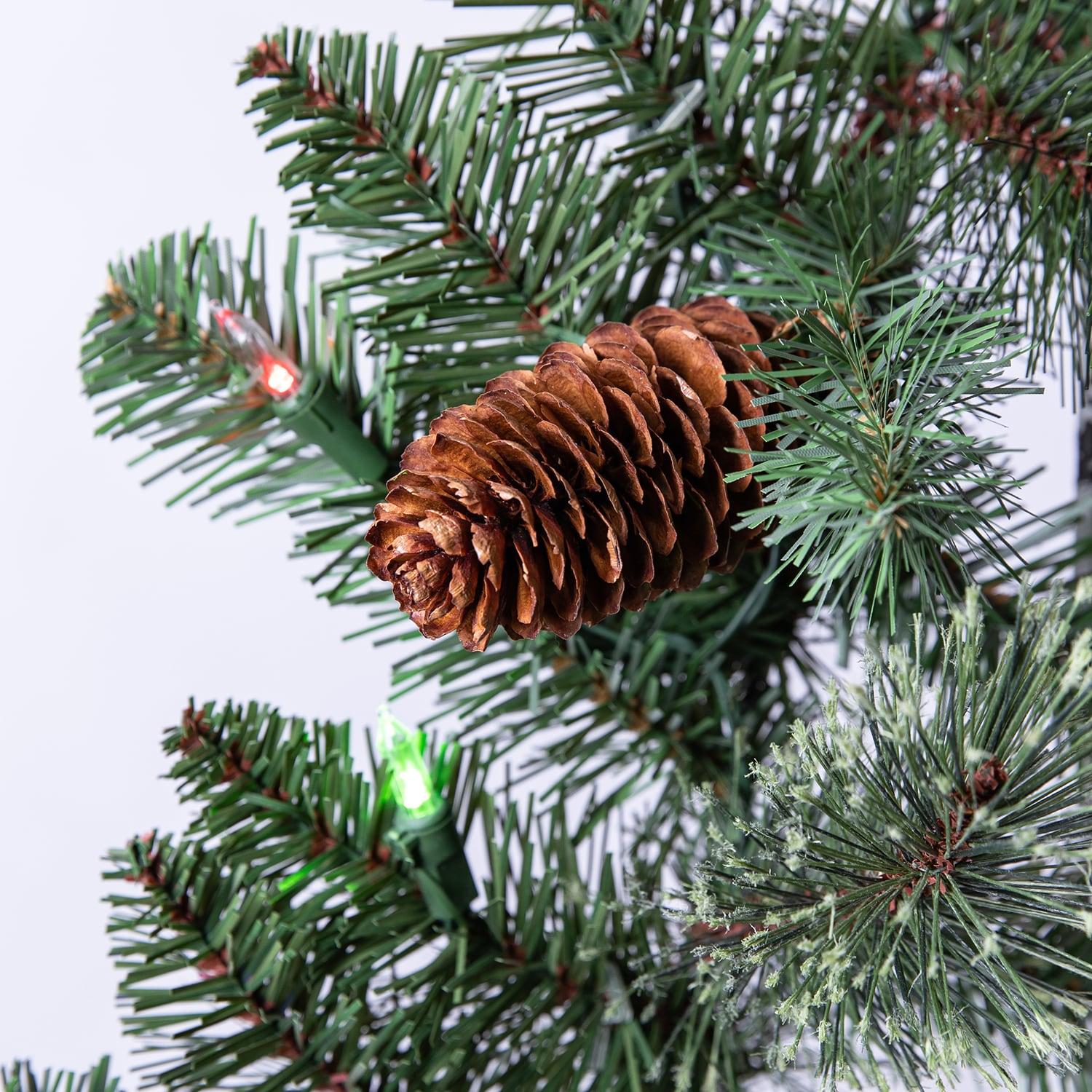 9’ Pre-Lit LED Greenery Garland