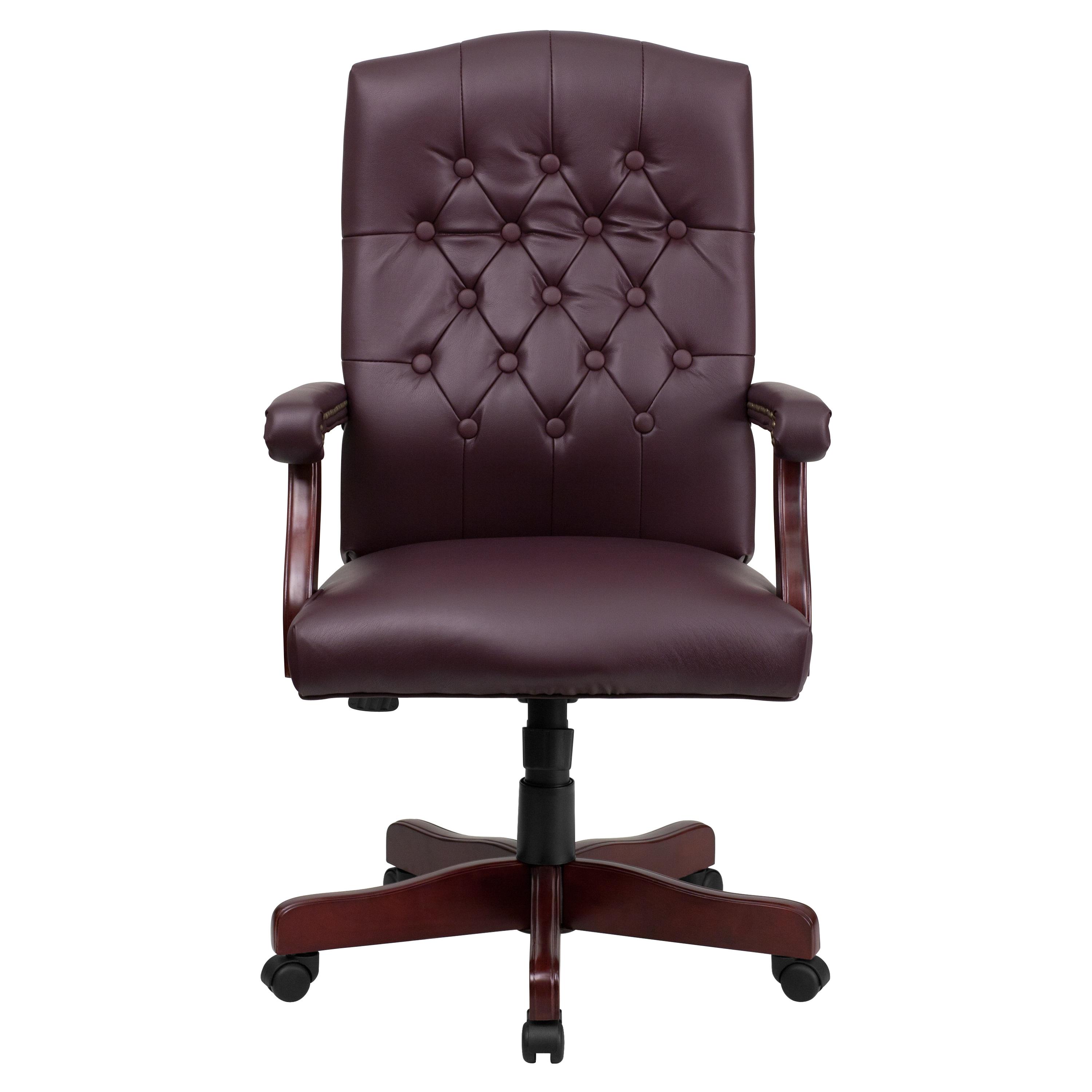 Flash Furniture Executive Swivel Office Chair with Arms