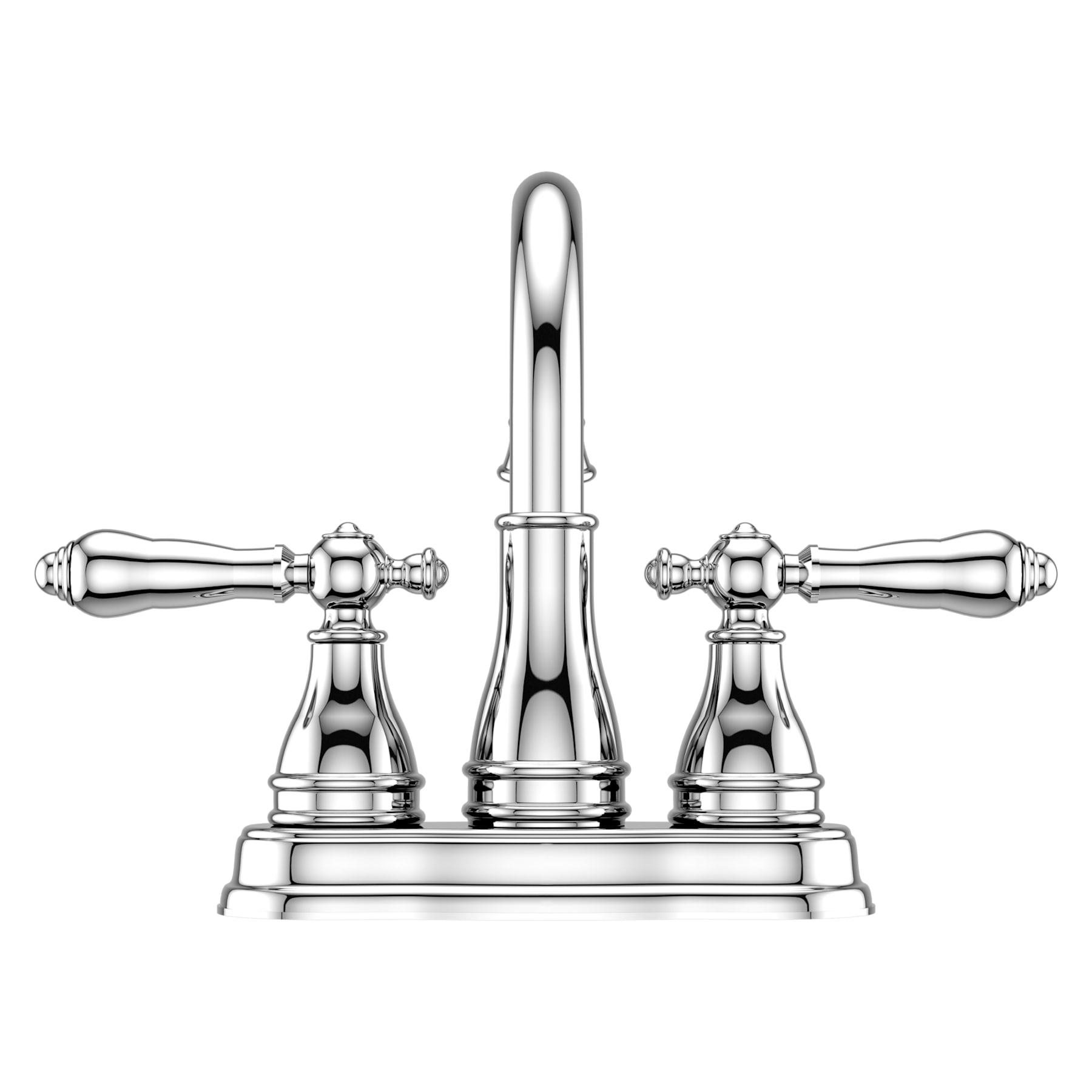 Sonterra Polished Chrome 2-Handle High-Arc Bathroom Faucet