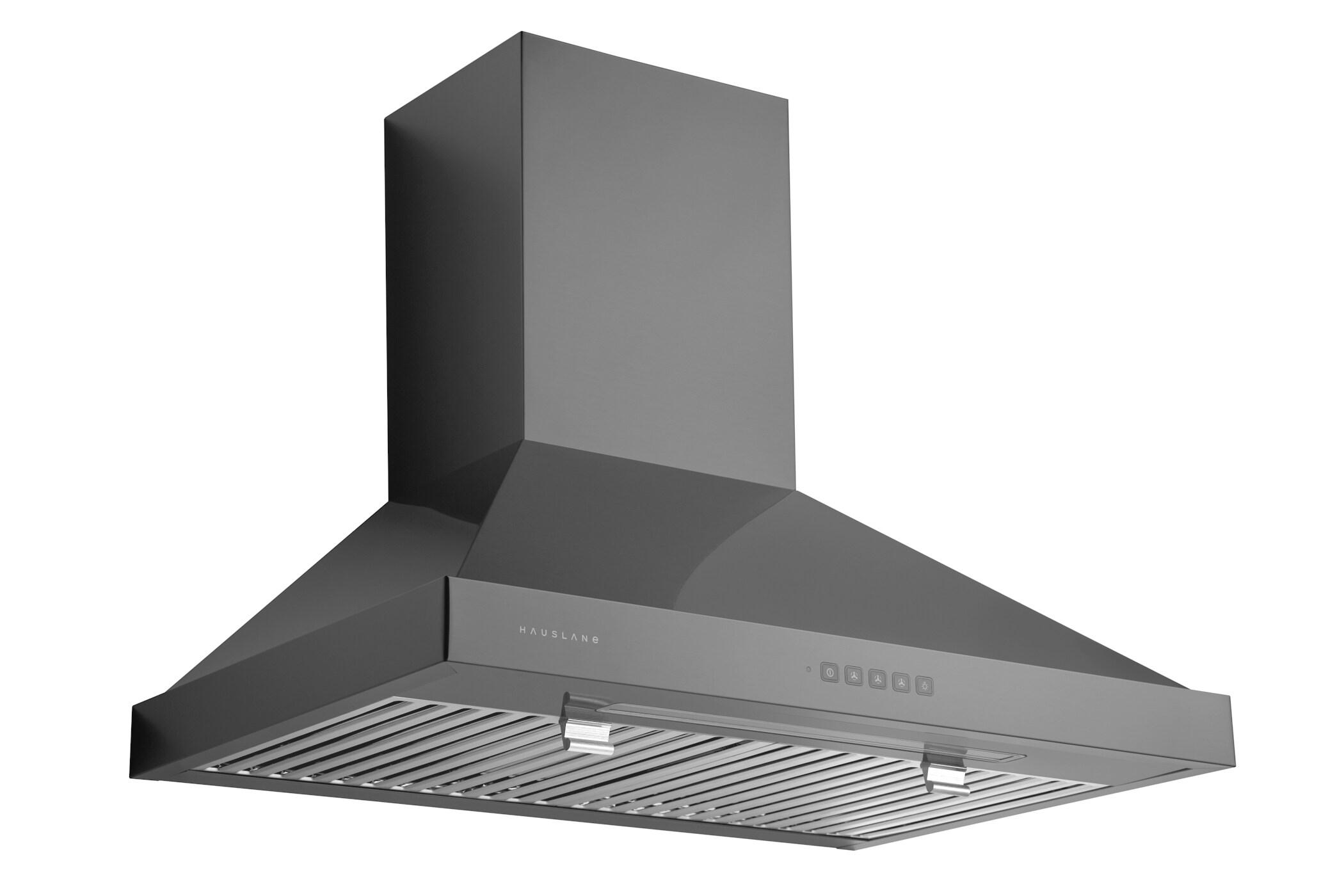 Hauslane 30" Stainless Steel Convertible Wall Range Hood with Baffle Filter