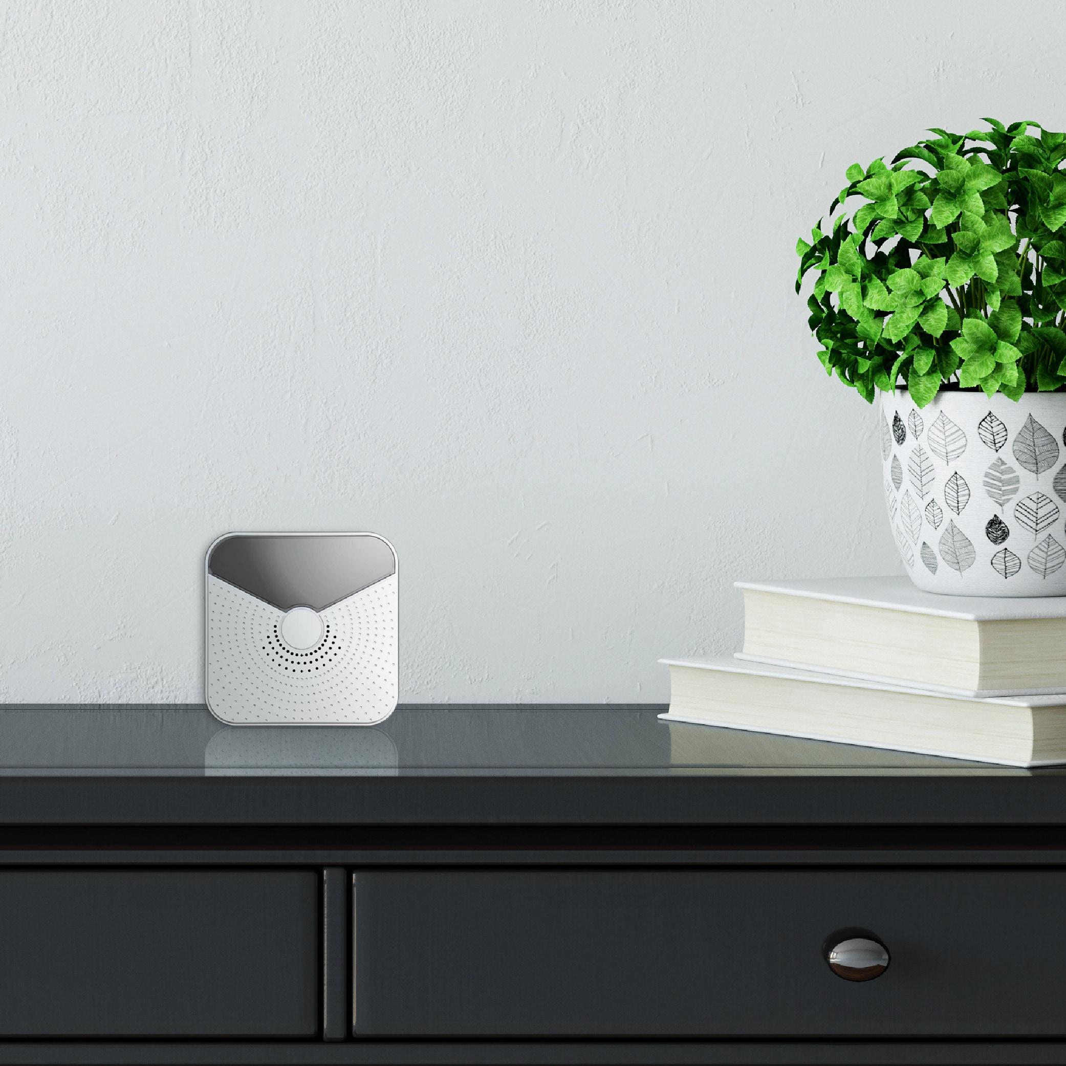 Newhouse Hardware Battery-Operated Wireless Chime with Flashing LED Light for Hearing Impaired